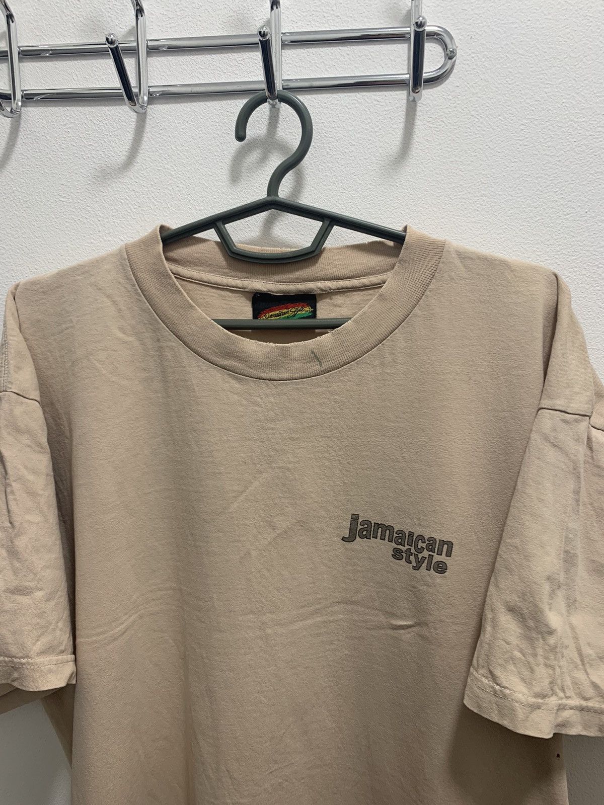 Other Vintage 90s Jamaican Style Irie Roots Distressed T-Shirt Size US XL / EU 56 / 4 - 4 Thumbnail