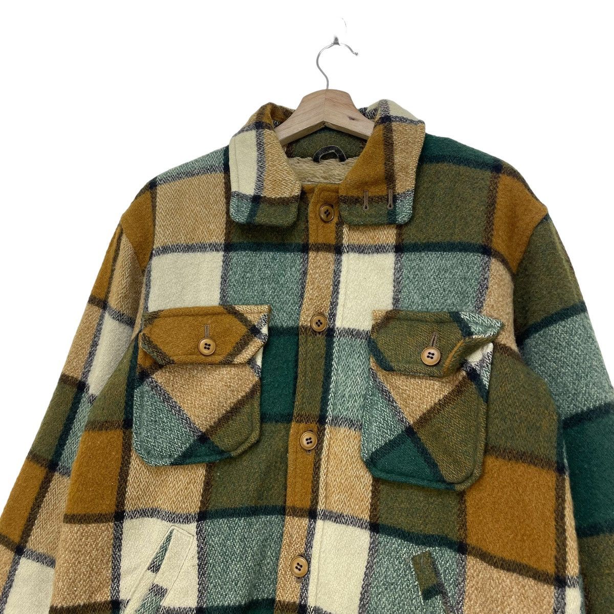 Flannel × Vintage Baverly Hills Flanel Checked Jacket Size US M / EU 48-50 / 2 - 3 Thumbnail