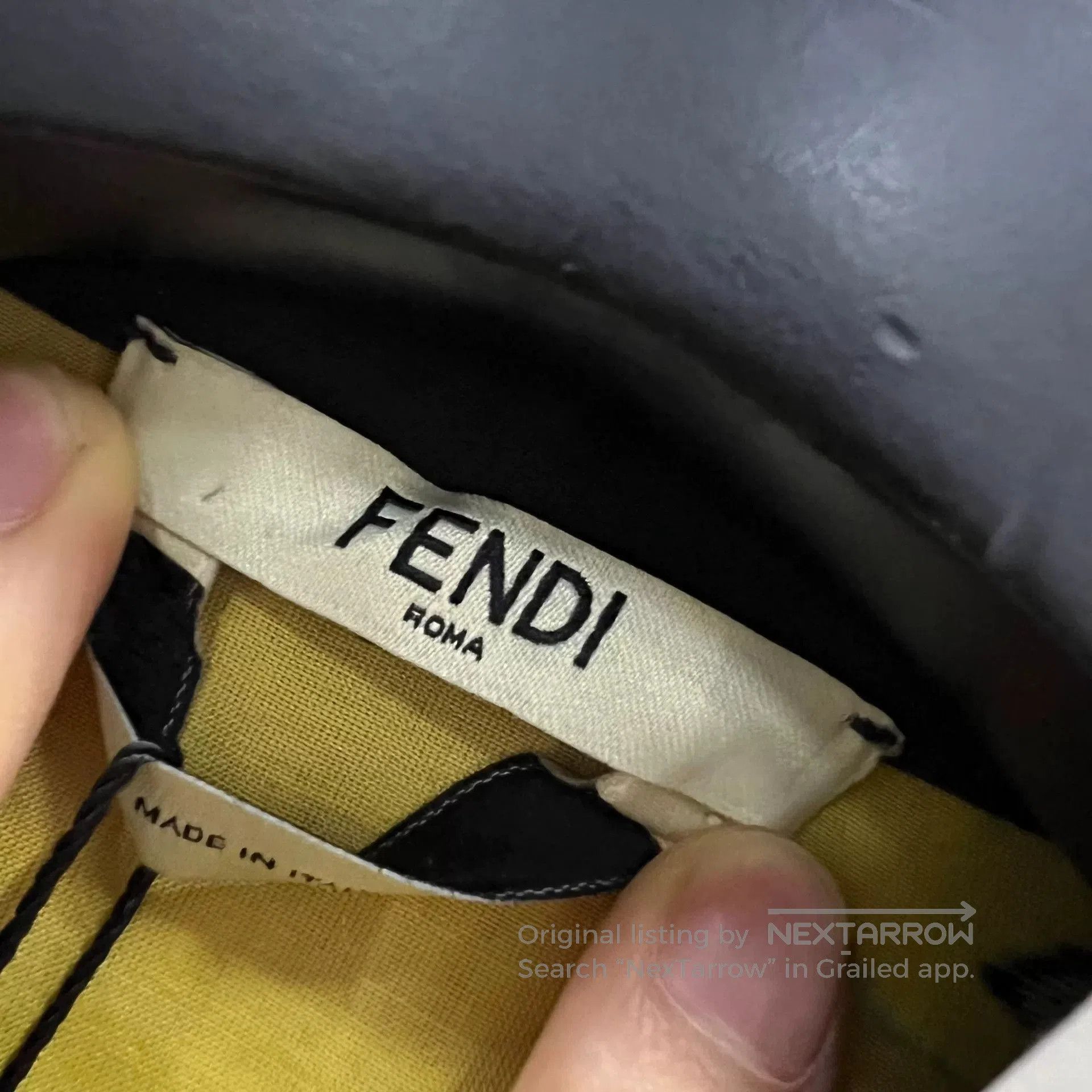 Fendi fendi floral print dress in yellow. Size M / US 6-8 / IT 42-44 - 2 Thumbnail