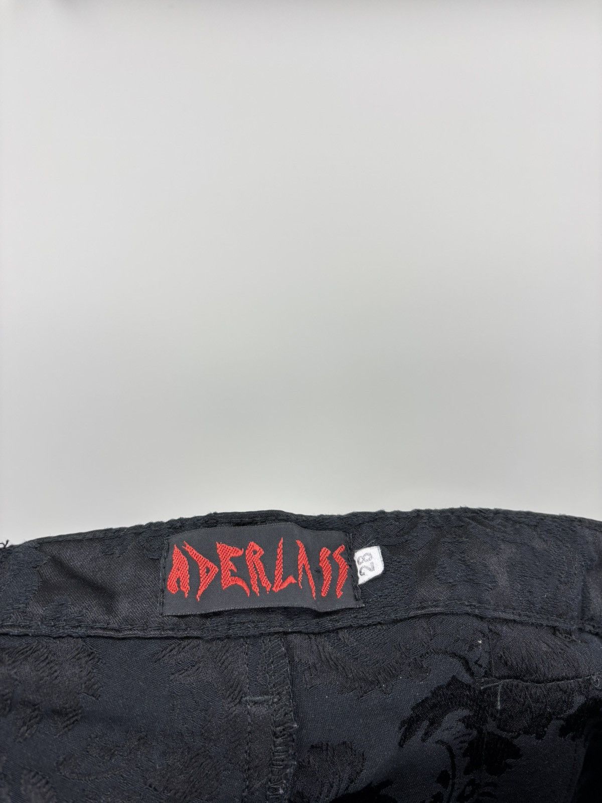 Japanese Brand Womens pants Y2k Punk Aderlass Size 28 Color Black Size 24" / US 00 / IT 34 - 11 Thumbnail