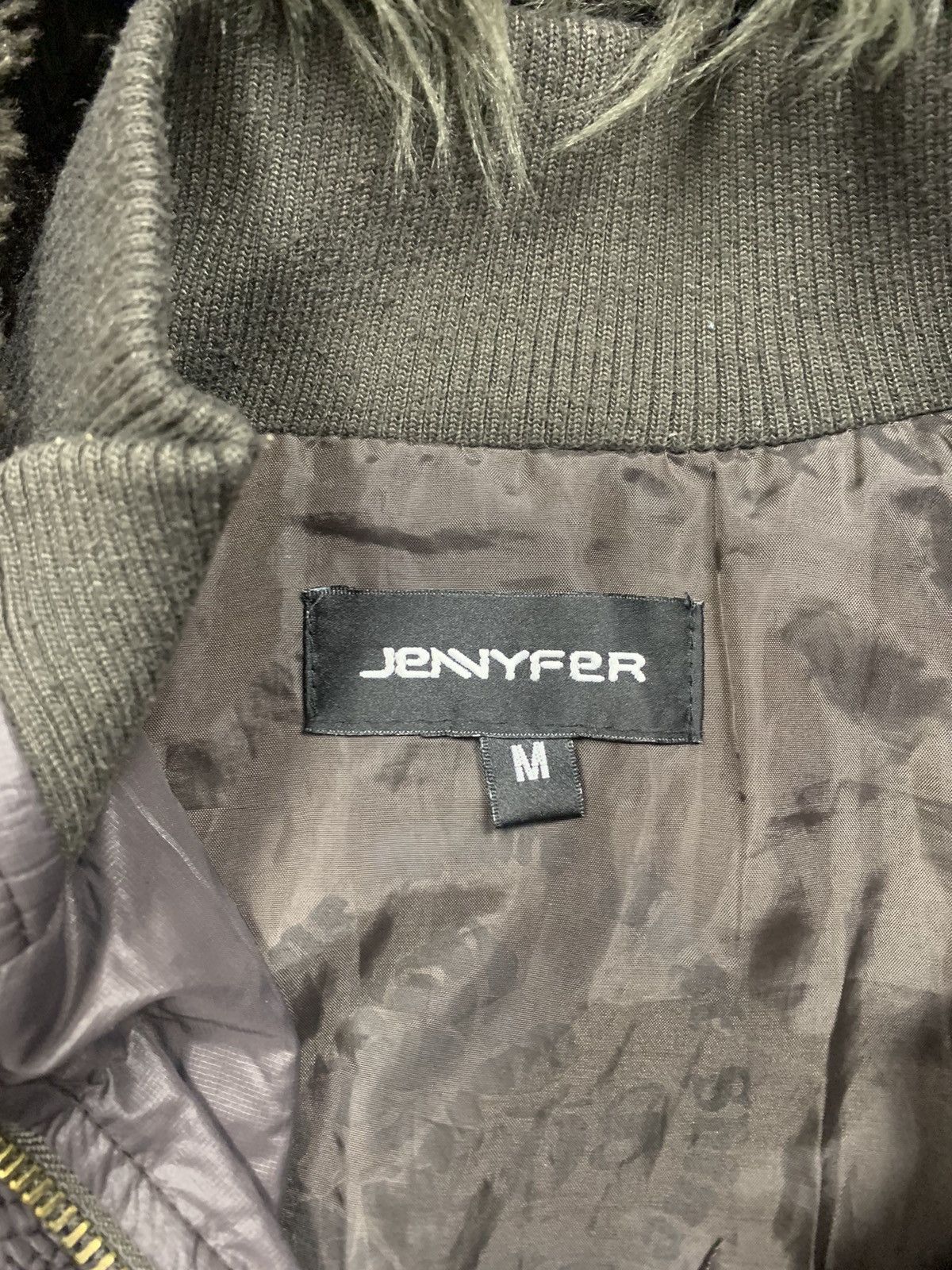 If Six Was Nine Vintage LGB If Six Was Nine Style Faux Fur Zip Bomber Size M / US 6-8 / IT 42-44 - 3 Thumbnail