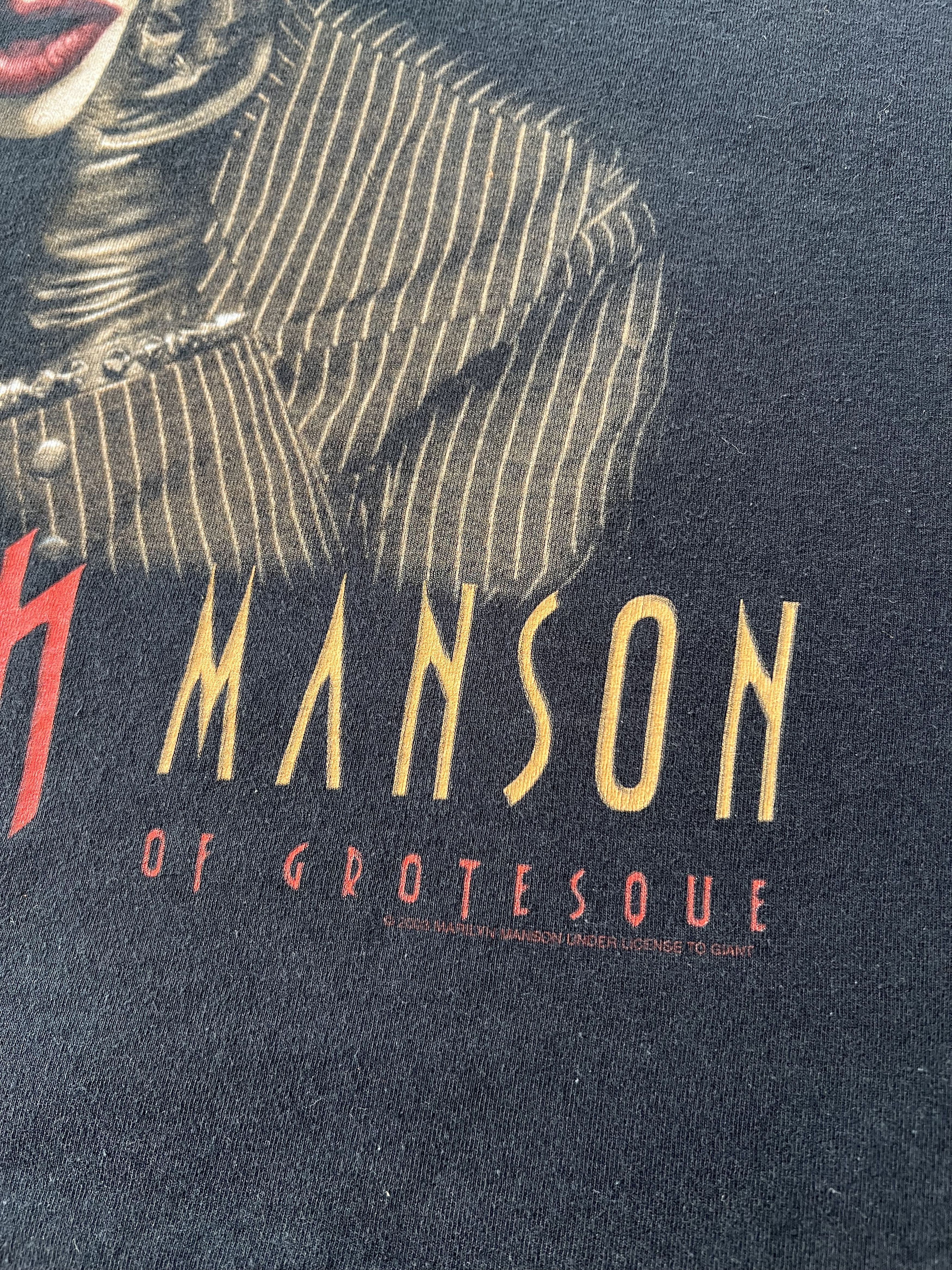 Band Tees Vintage 2003 Marilyn Manson The Golden Age of Grotesque Tee Size US M / EU 48-50 / 2 - 8 Thumbnail