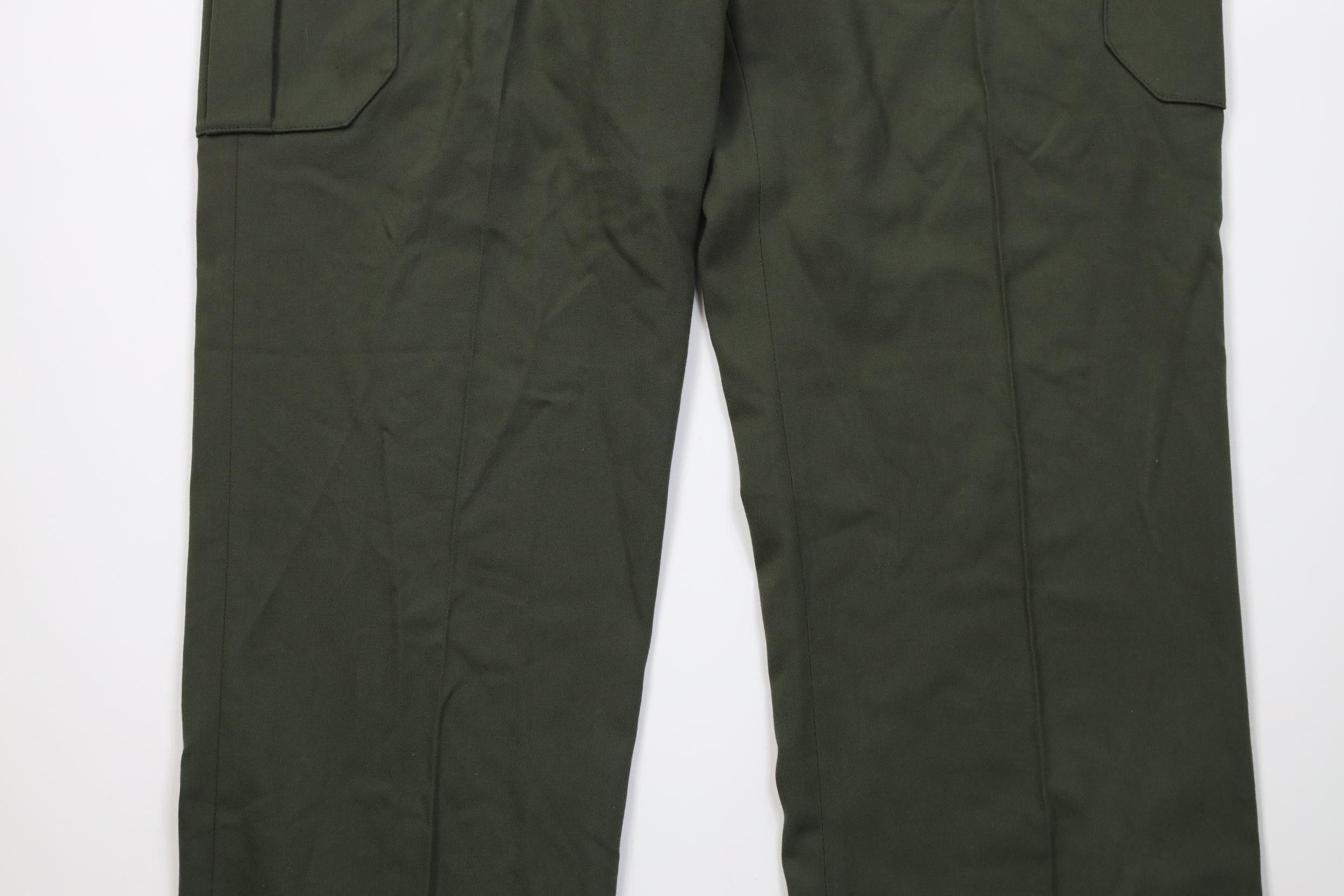 Vintage Deadstock Vintage 90s Y2K Military Wide Leg Cargo Pants Size US 40 / EU 56 - 3 Thumbnail