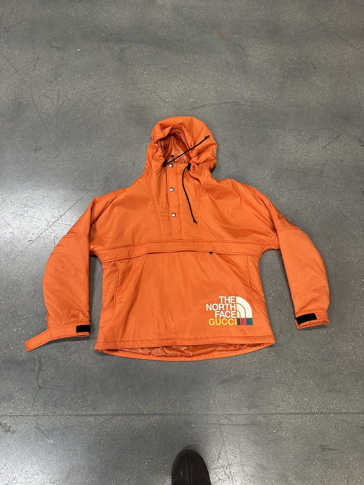 Gucci × The North Face Gucci x The North Face Anorak Jacket Orange Size US S / EU 44-46 / 1 - 1 Thumbnail