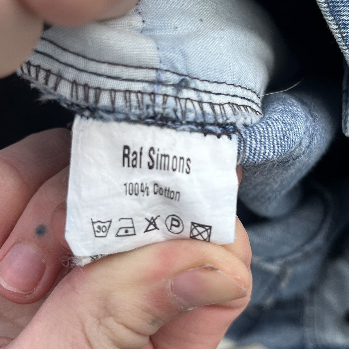 Raf Simons Raf Simons S/S05 Raw denim Size US 33 - 5 Thumbnail