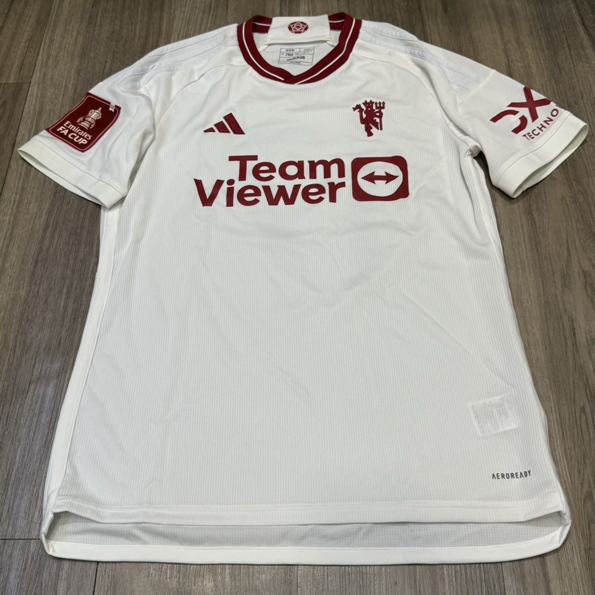 Adidas Manchester united 23/24 away shirt #17 Garnacho Size US S / EU 44-46 / 1 - 1 Thumbnail