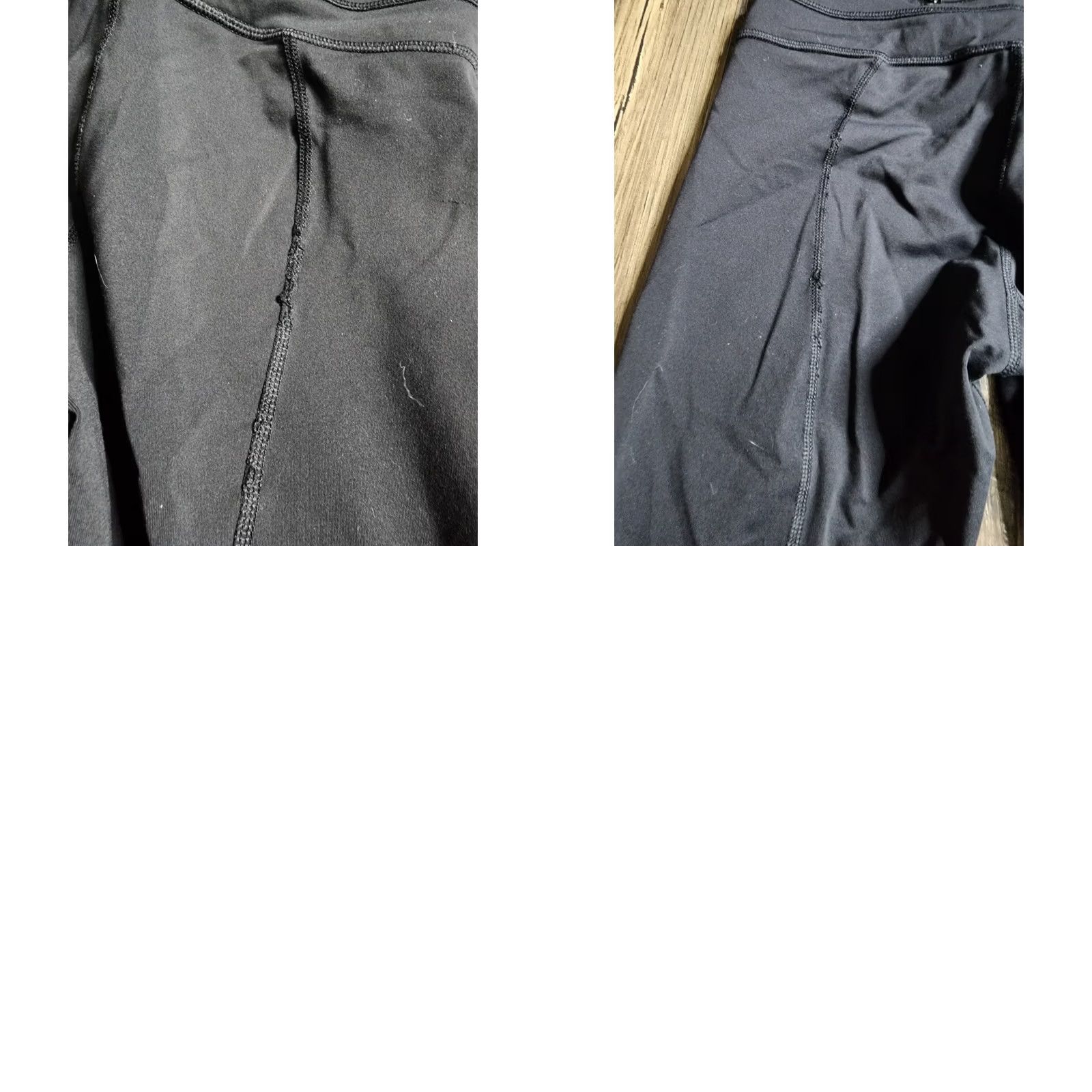 Lululemon Lululemon Crop Leggings Women's 6 Black Distressed Athletic Comfort Compression Easy Care Activewear Pants Size 28" / US 6 / IT 42 - 8 Thumbnail