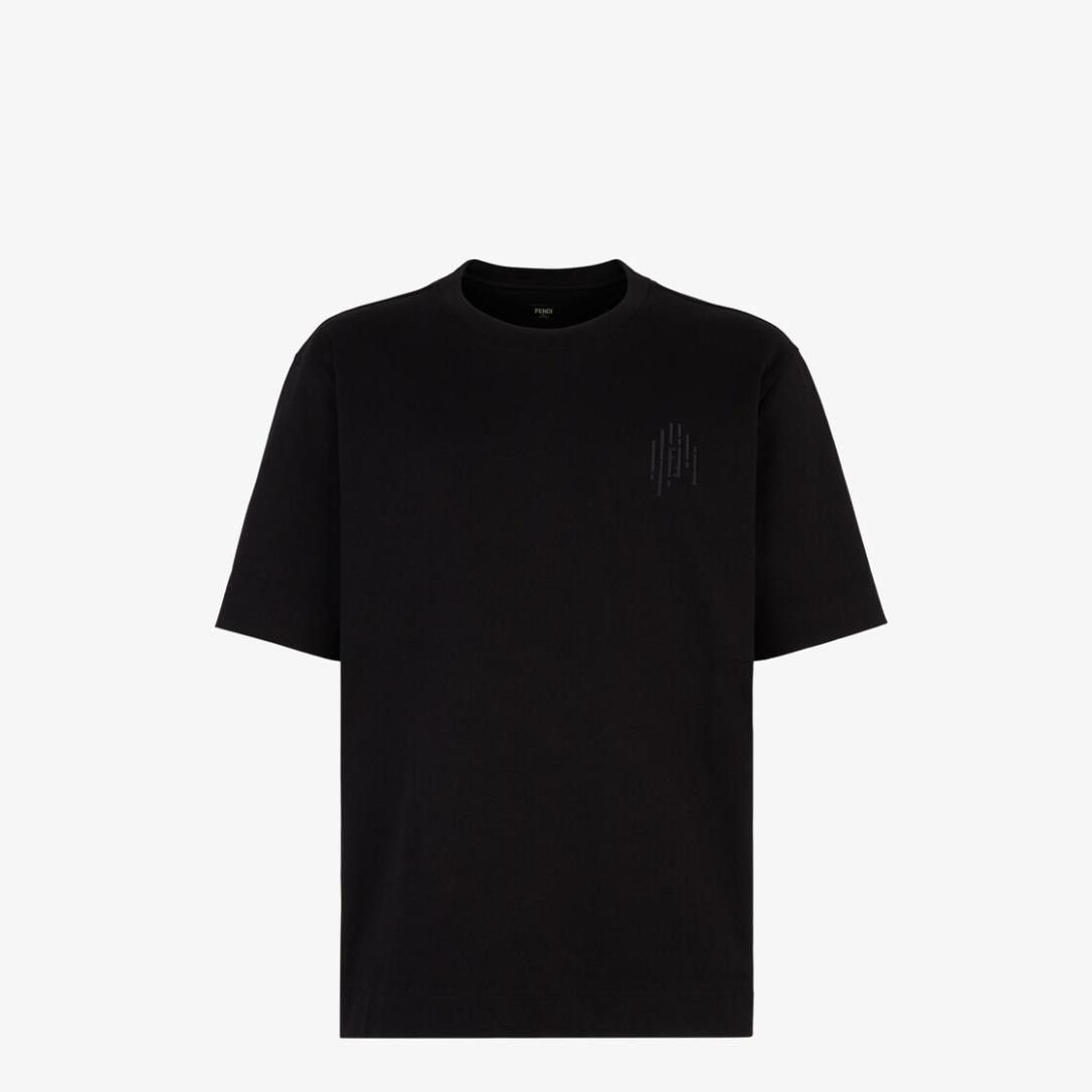 Fendi o1loc1c0824 T-Shirt in Black Size US XL / EU 56 / 4 - 1 Thumbnail