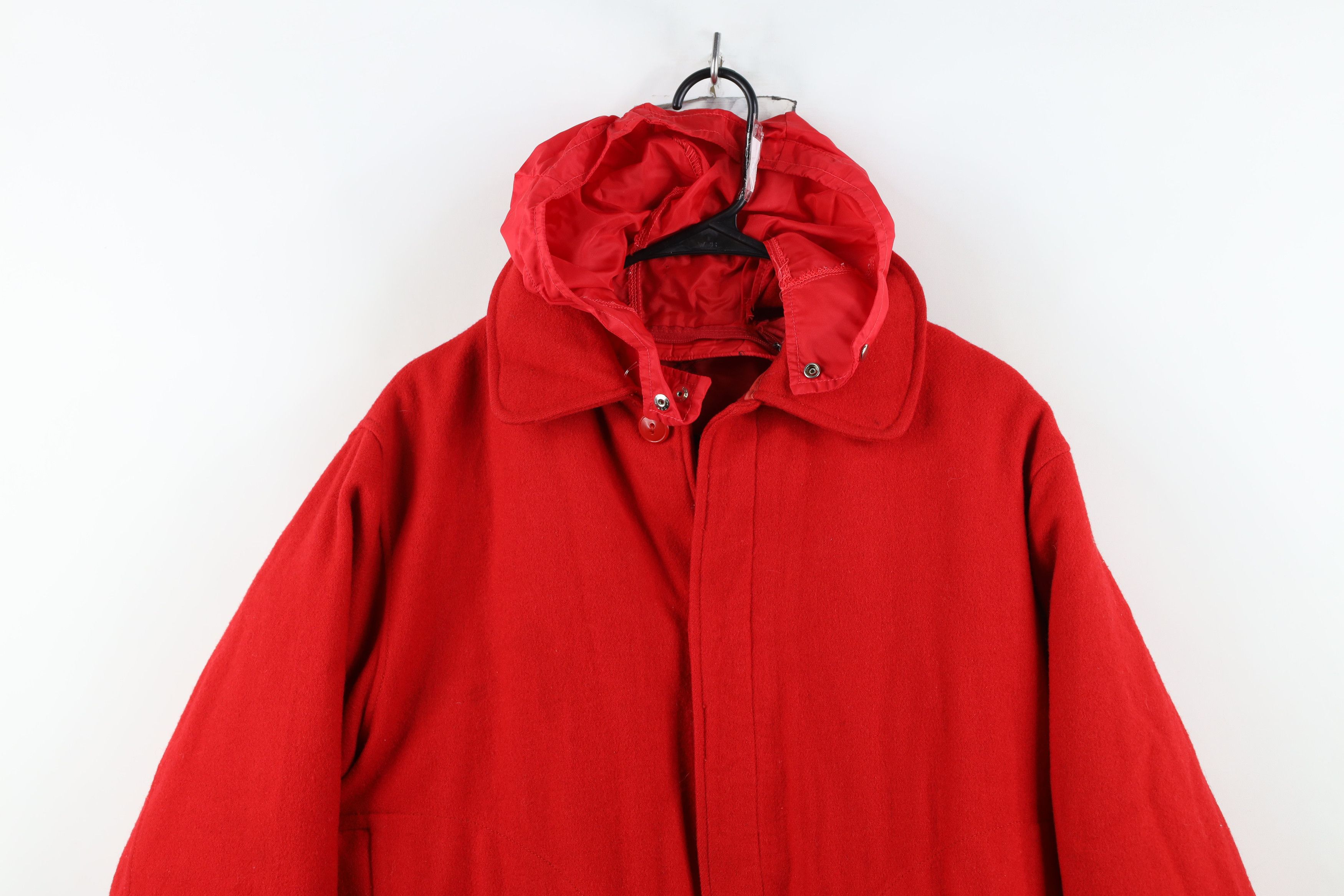 Woolrich Woolen Mills Vintage 60s Woolrich 2 In 1 Wool Insulated Jacket USA Size US XL / EU 56 / 4 - 2 Thumbnail