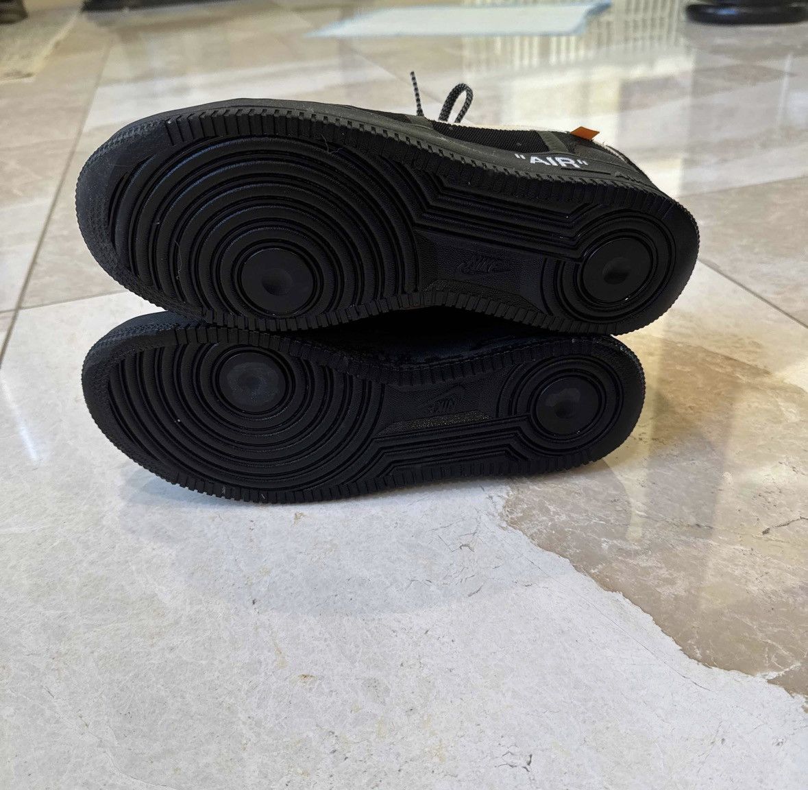 Nike × Off-White Off White x Nike Air Force 1 Low 'Black' Size US 12 / EU 45 - 5 Thumbnail