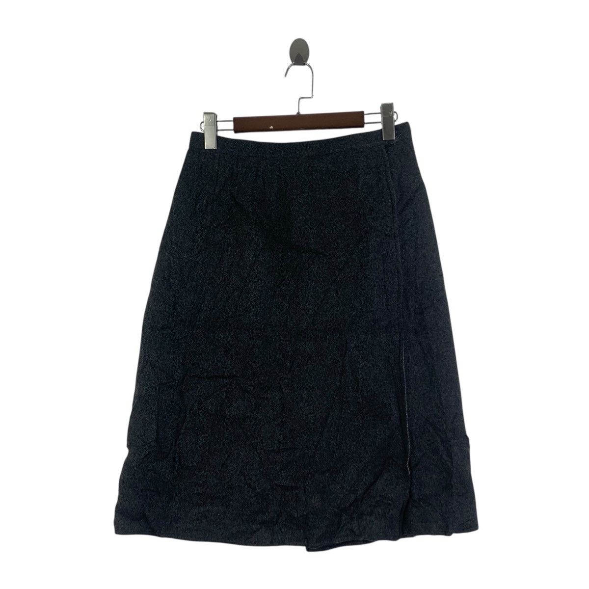 Burberry Vintage BURBERRYS LONDON Made In Japan Wool Midi Skirts Size 23" - 1 Thumbnail