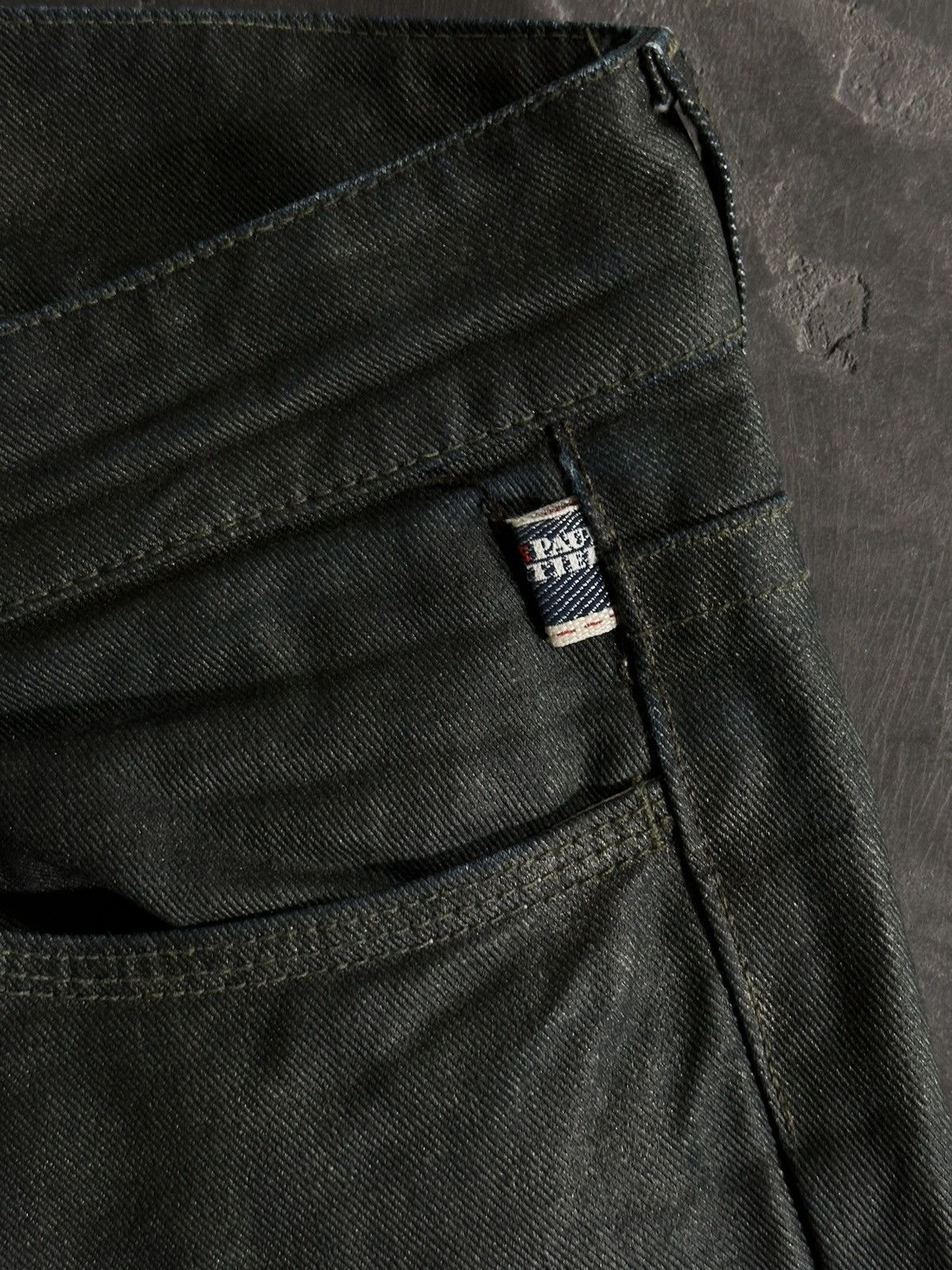 Jean Paul Gaultier Jean Paul Gaultier Waxed Shorts grey greenish Size US 28 / EU 44 - 5 Thumbnail