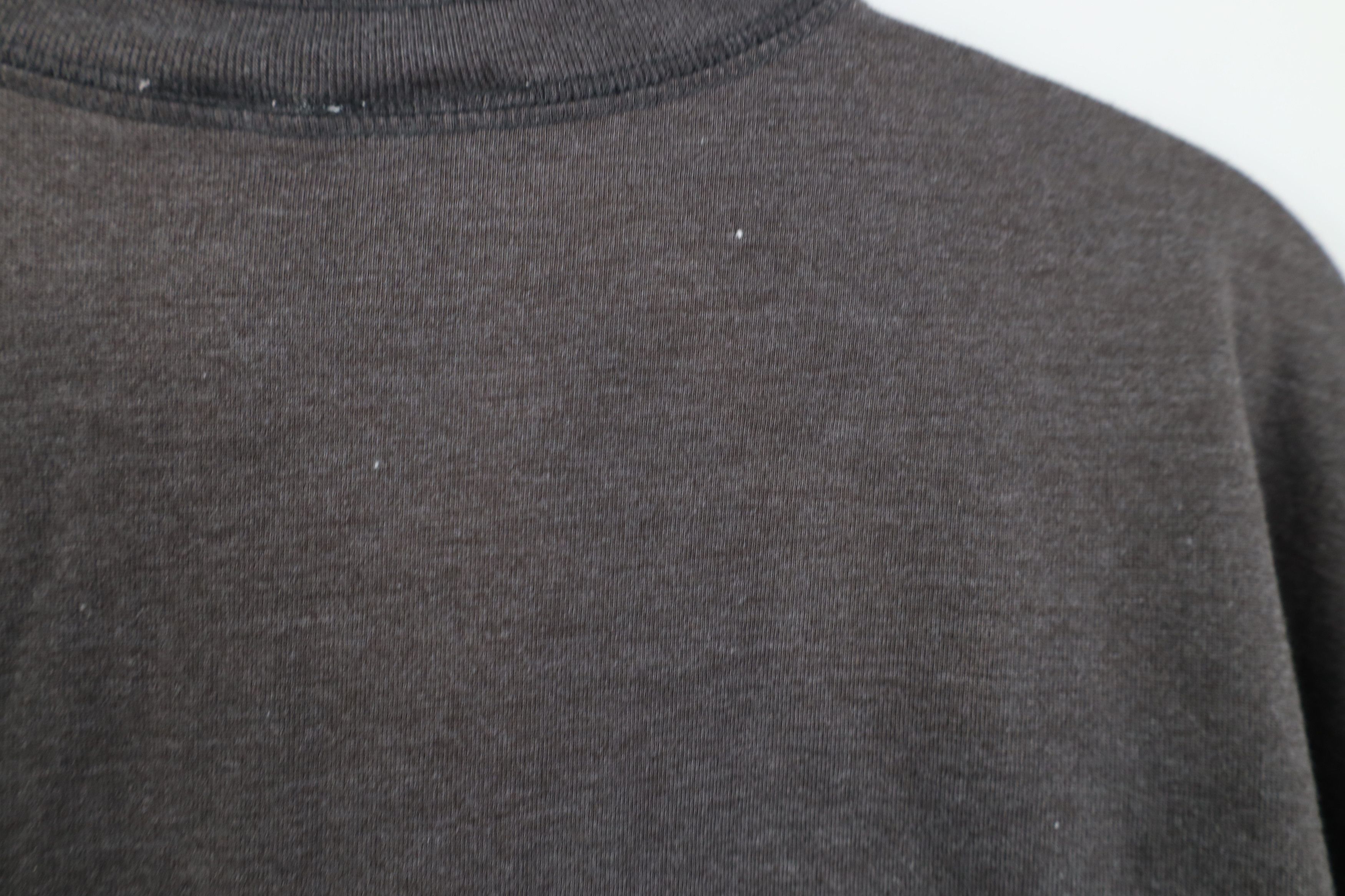 Vintage Vintage 90s Streetwear Blank Long Sleeve Henley T-Shirt Gray Size US XL / EU 56 / 4 - 11 Thumbnail