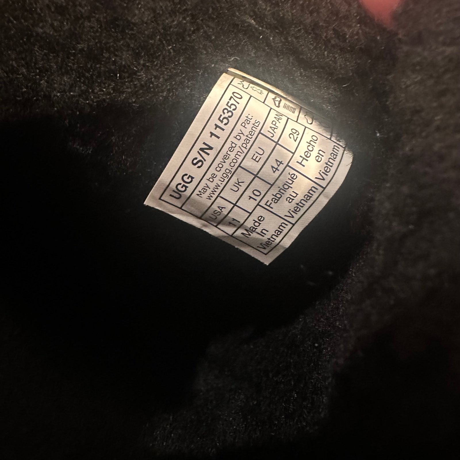 Palace UGG Classic Short Boot x Palace Lightning - Black - Size 10 Size US 10 / EU 43 - 8 Thumbnail