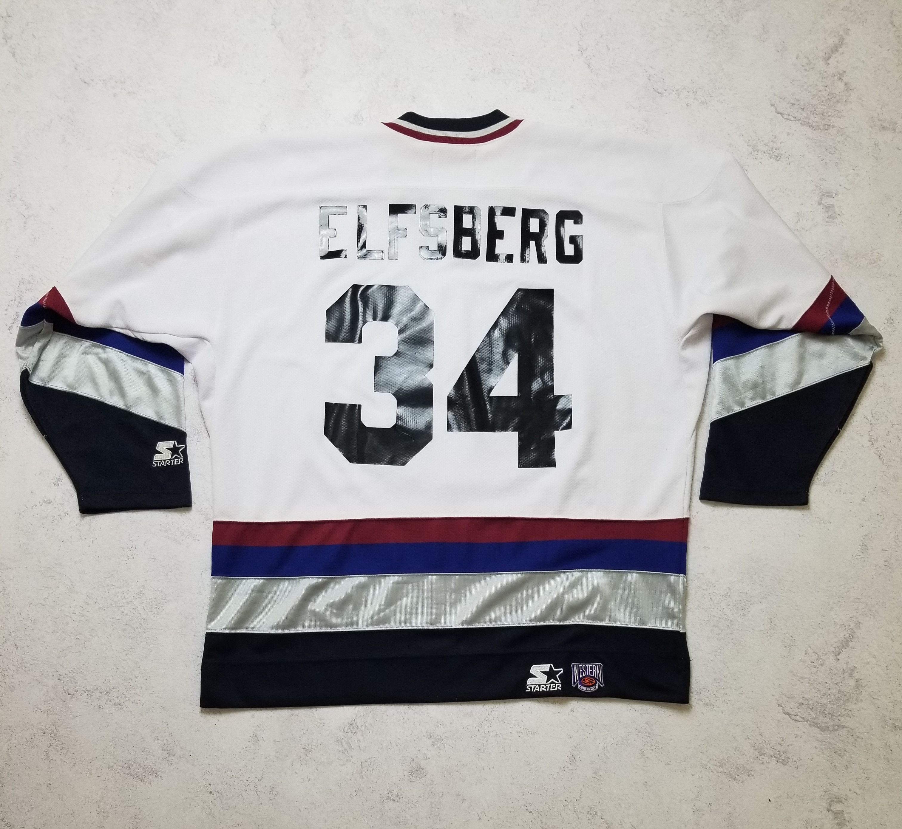 Starter Starter Vancouver Canucks #34 Elfsberg Jersey Size US XL / EU 56 / 4 - 3 Thumbnail