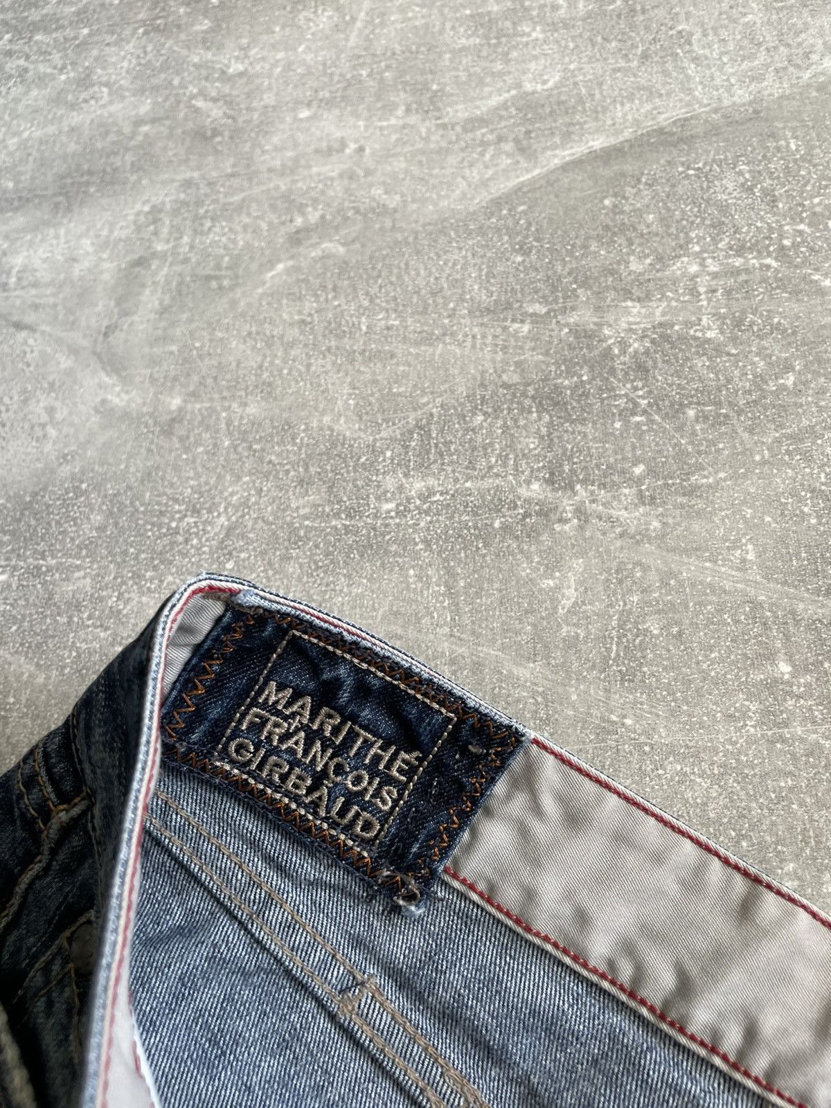 Marithe + Francois Girbaud Vintage Marithe Francois Girbaud Blue Washed Flare Jeans pan Size 30" / US 8 / IT 44 - 4 Thumbnail