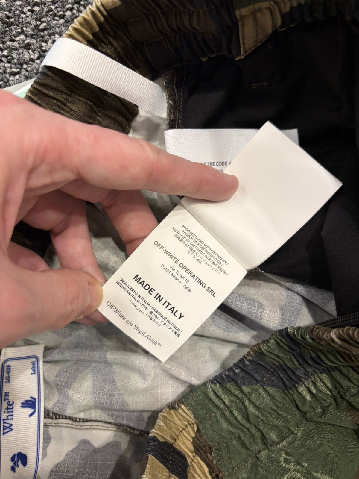 Off-White Off-White Camo Joggers Size US 36 / EU 52 - 8 Thumbnail