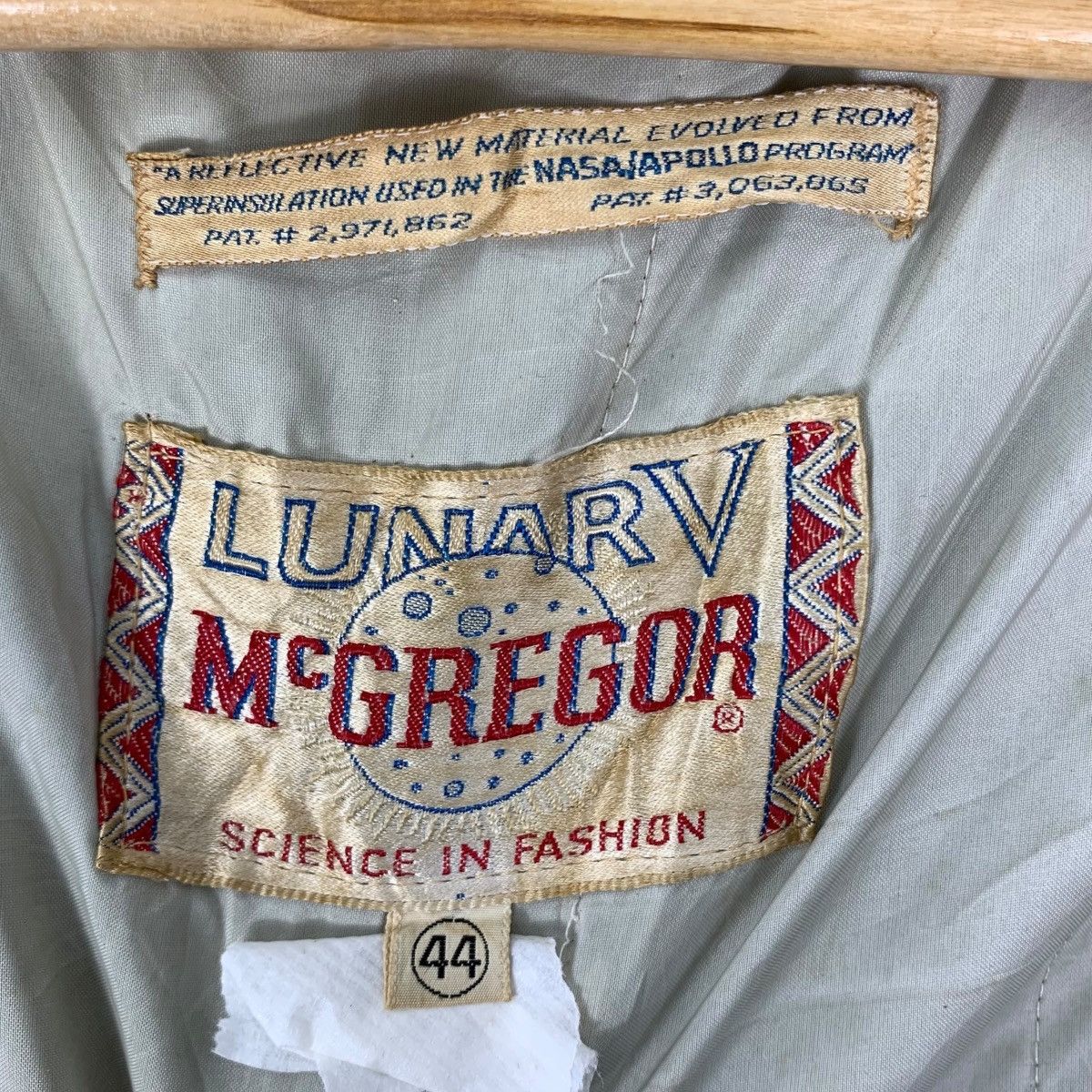 McGregor Vintage 80s LUNAR V MCGREGOR Nasa / Apollo Bomber Jacket Size US XXL / EU 58 / 5 - 6 Thumbnail