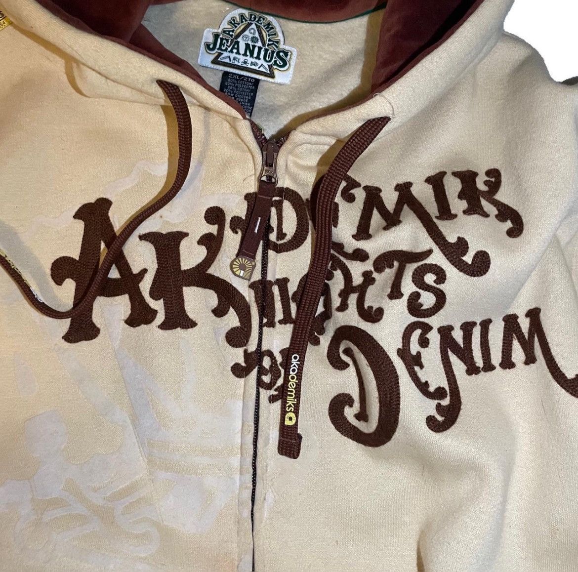 Akademiks Jesse Pinkman style Akademiks Baggy Zip Up Size US XXL / EU 58 / 5 - 2 Thumbnail