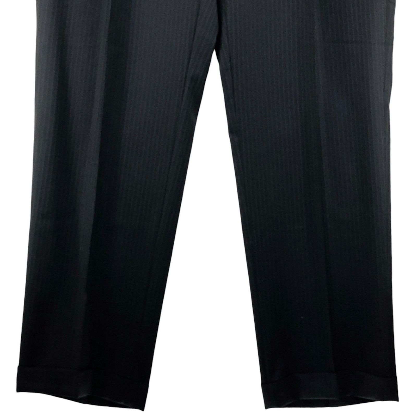 Lubiam Lubiam LBM 1911 Size 44L Suit Drop 5 Pinstripe *TINY FLAW Size 44L - 19 Thumbnail