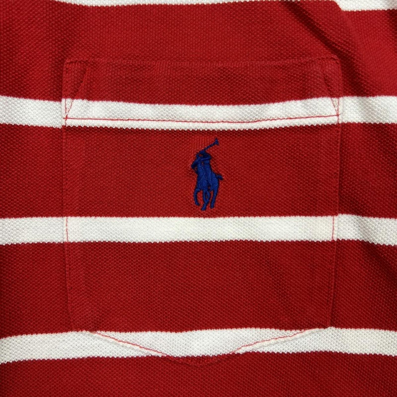 Polo Ralph Lauren × Vintage VTG 90s Polo Ralph Lauren Shirt Large Pony Striped Preppy Size US L / EU 52-54 / 3 - 2 Thumbnail
