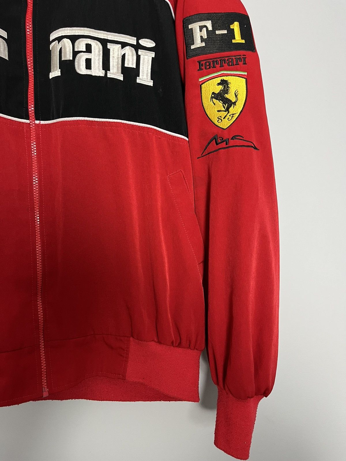 Vintage ferrari racing jacket F1 Michael Schumacher rare y2k