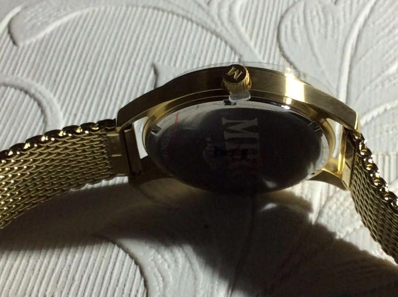 Designer Miro gold Men's mesh Watch Size ONE SIZE - 8 Thumbnail