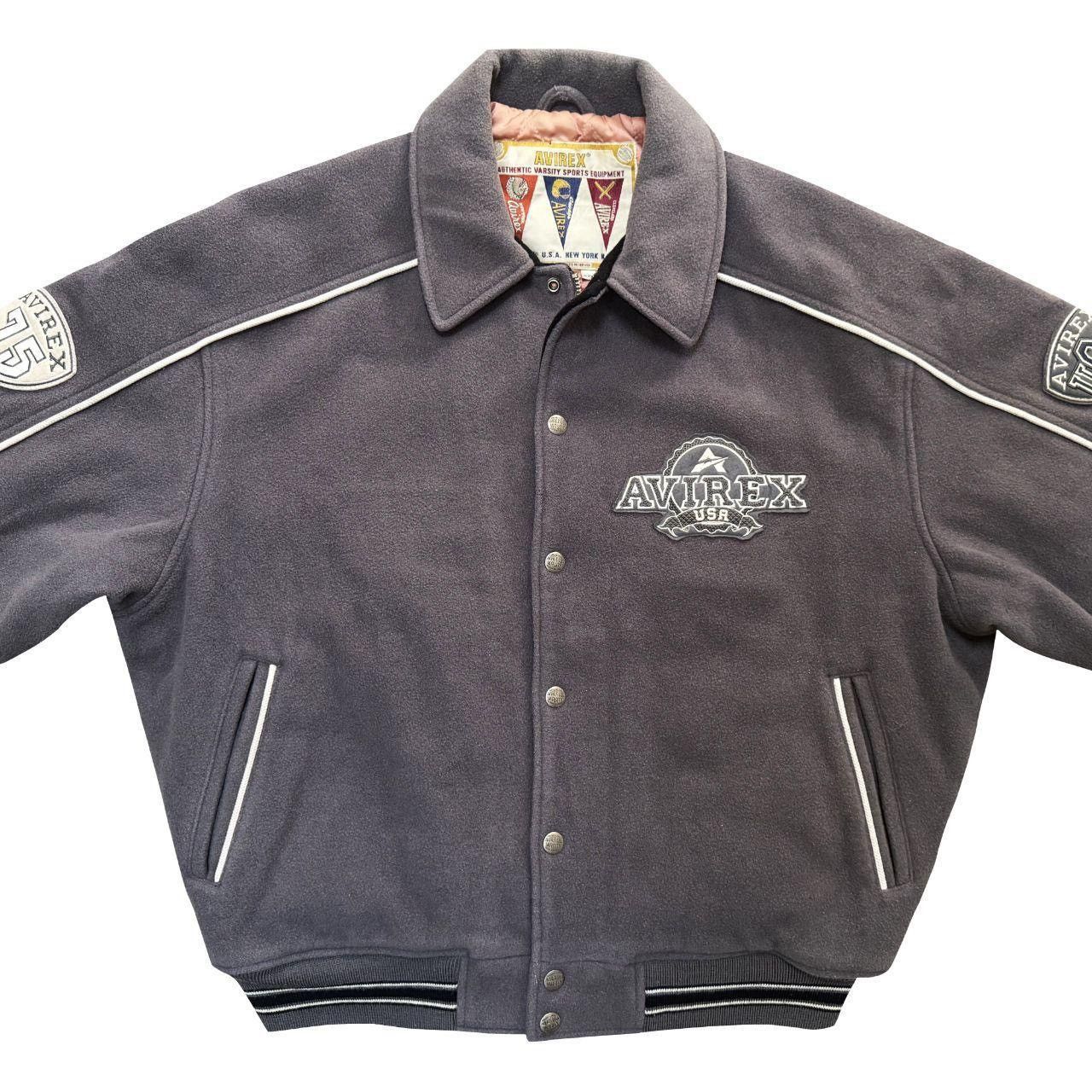 Avirex Avirex Wool Varsity Jacket Size US XXL / EU 58 / 5 - 4 Thumbnail