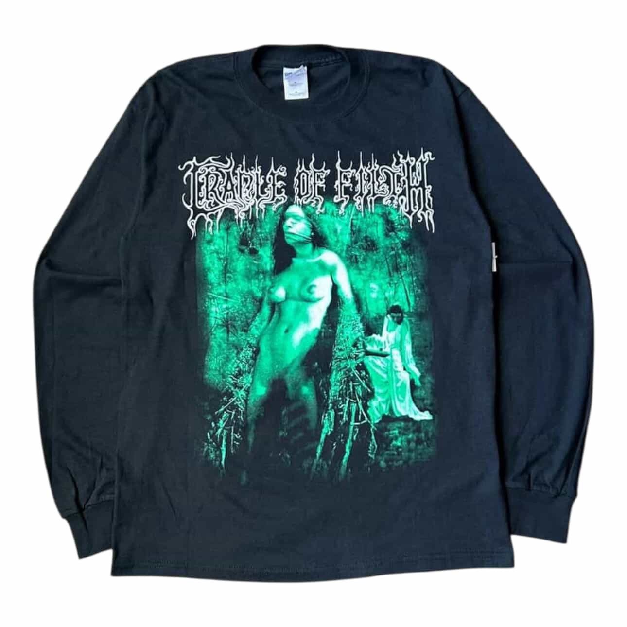 Vintage 2005 Cradle of Filth Long Sleeve Shirt Size US M / EU 48-50 / 2 - 1 Thumbnail