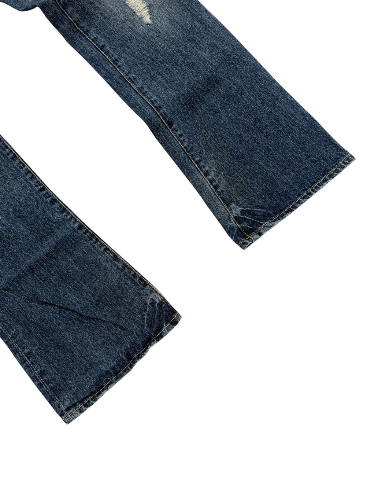 If Six Was Nine BUFFALO JEANS BOOTCUT FLARE DISTRESSED STYLE JEANS Size US 34 / EU 50 - 6 Thumbnail