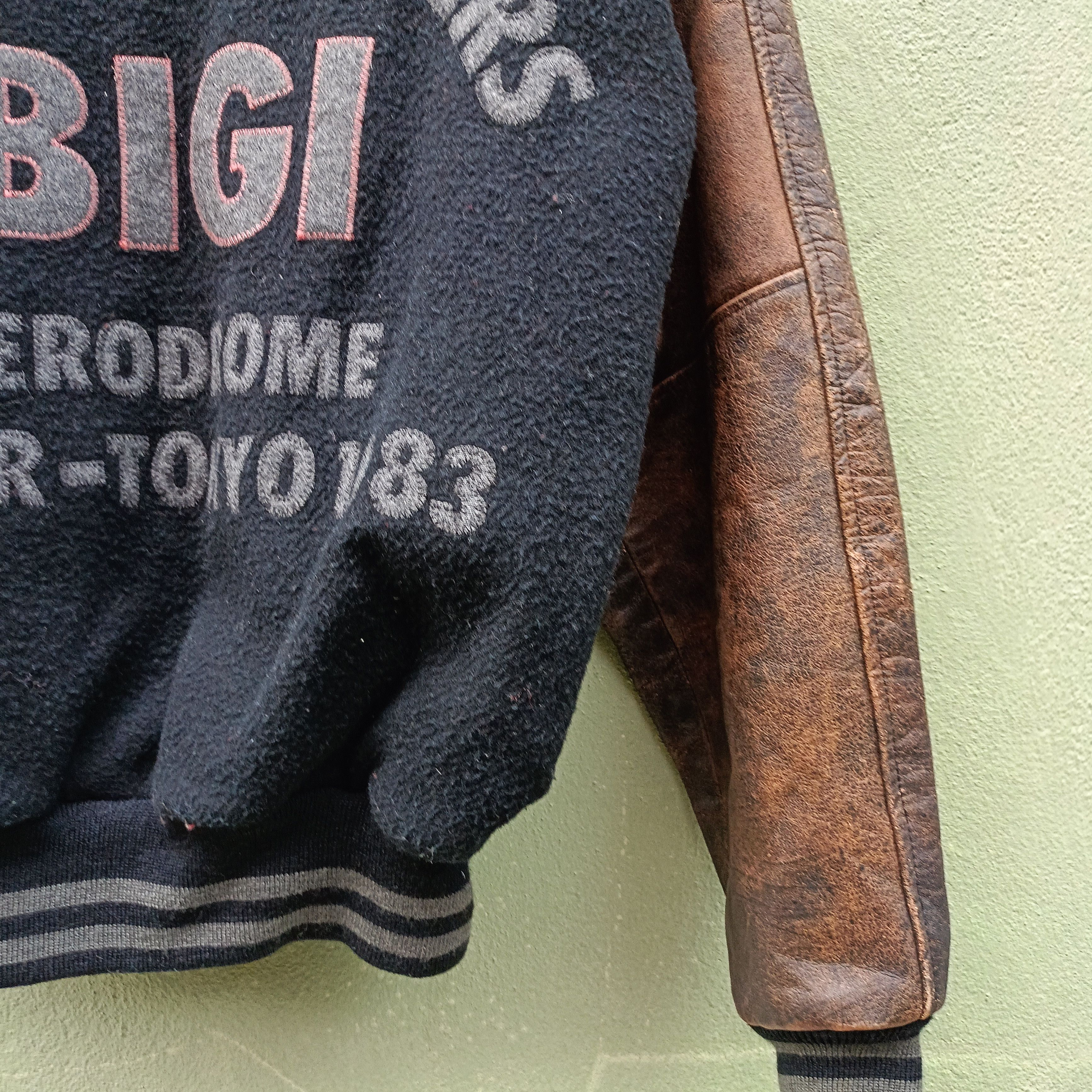 Japanese Brand Bigi Aerodrome hyper -tokyo Varsity jacket Size US L / EU 52-54 / 3 - 16 Thumbnail