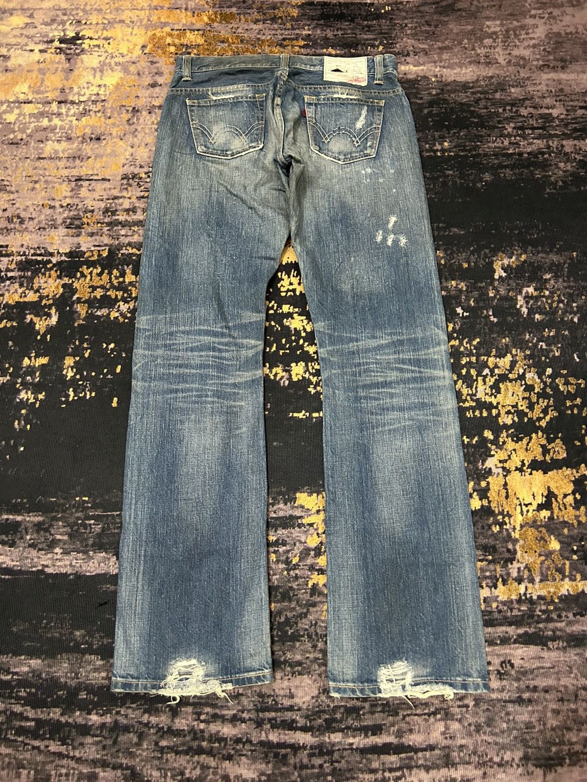 Hysteric Glamour Edwin Japan Studded Distressed Jeans Size US 32 / EU 48 - 5 Thumbnail