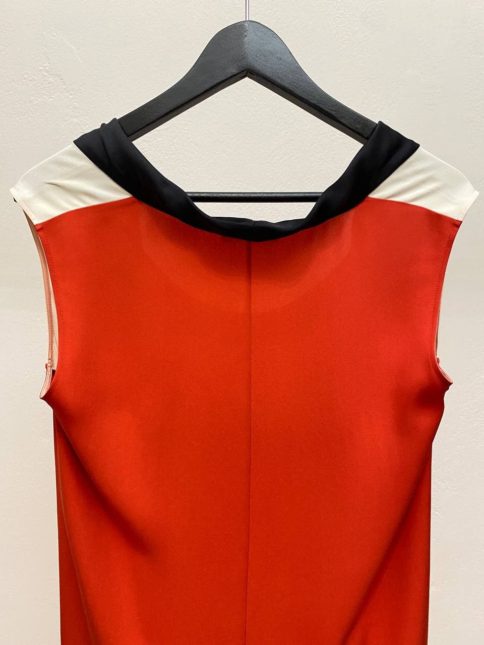 Celine Céline Celine Colorblocked Silk Tank Top Blouse Women Size L / US 10 / IT 46 - 8 Thumbnail