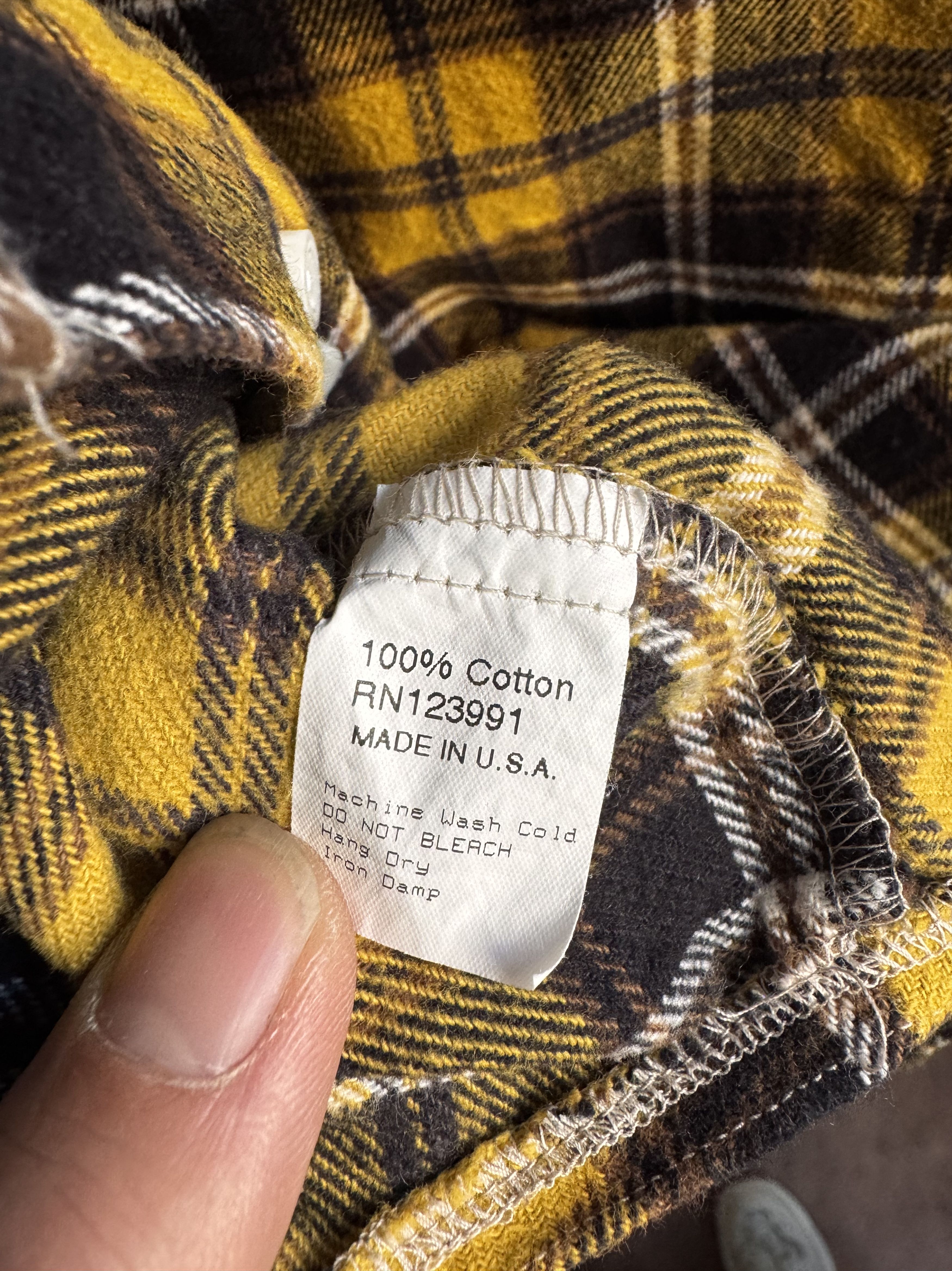 Gitman Bros. Vintage Gitman Bros Vintage Yellow Plaid Button Down Shirt Size M Size US S / EU 44-46 / 1 - 5 Thumbnail
