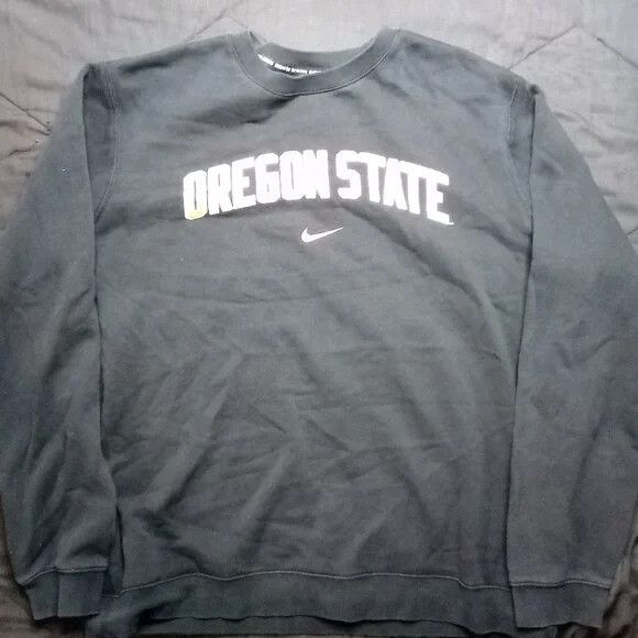NCAA × Nike Nike Oregon State Beavers Crewneck Sweatshirt Mid Swoosh Size US XL / EU 56 / 4 - 2 Thumbnail