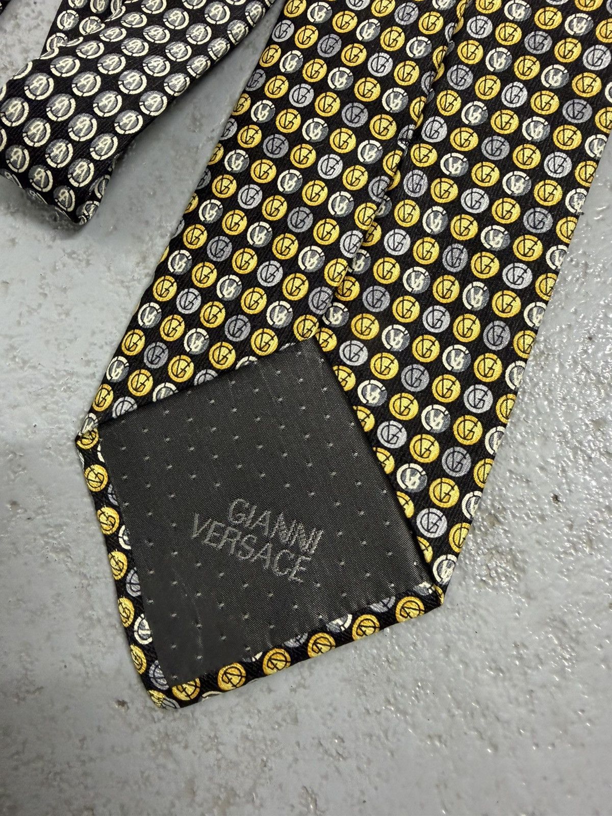 Versace Gianni Versace Tie Size ONE SIZE - 8 Thumbnail