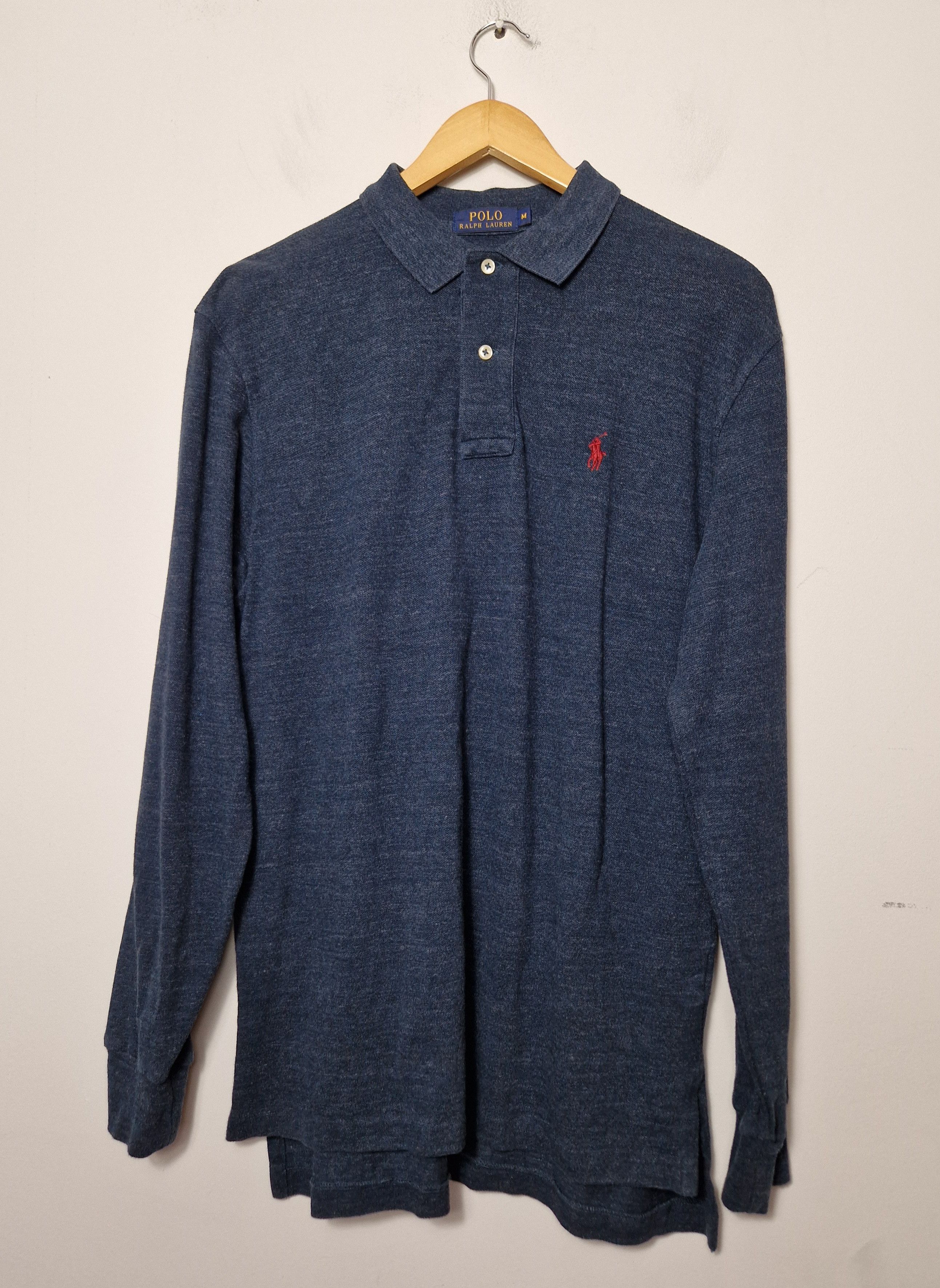Polo Ralph Lauren × Ralph Lauren × Vintage Polo Ralph Lauren longsleeve polo t-shirt Size US M / EU 48-50 / 2 - 1 Thumbnail