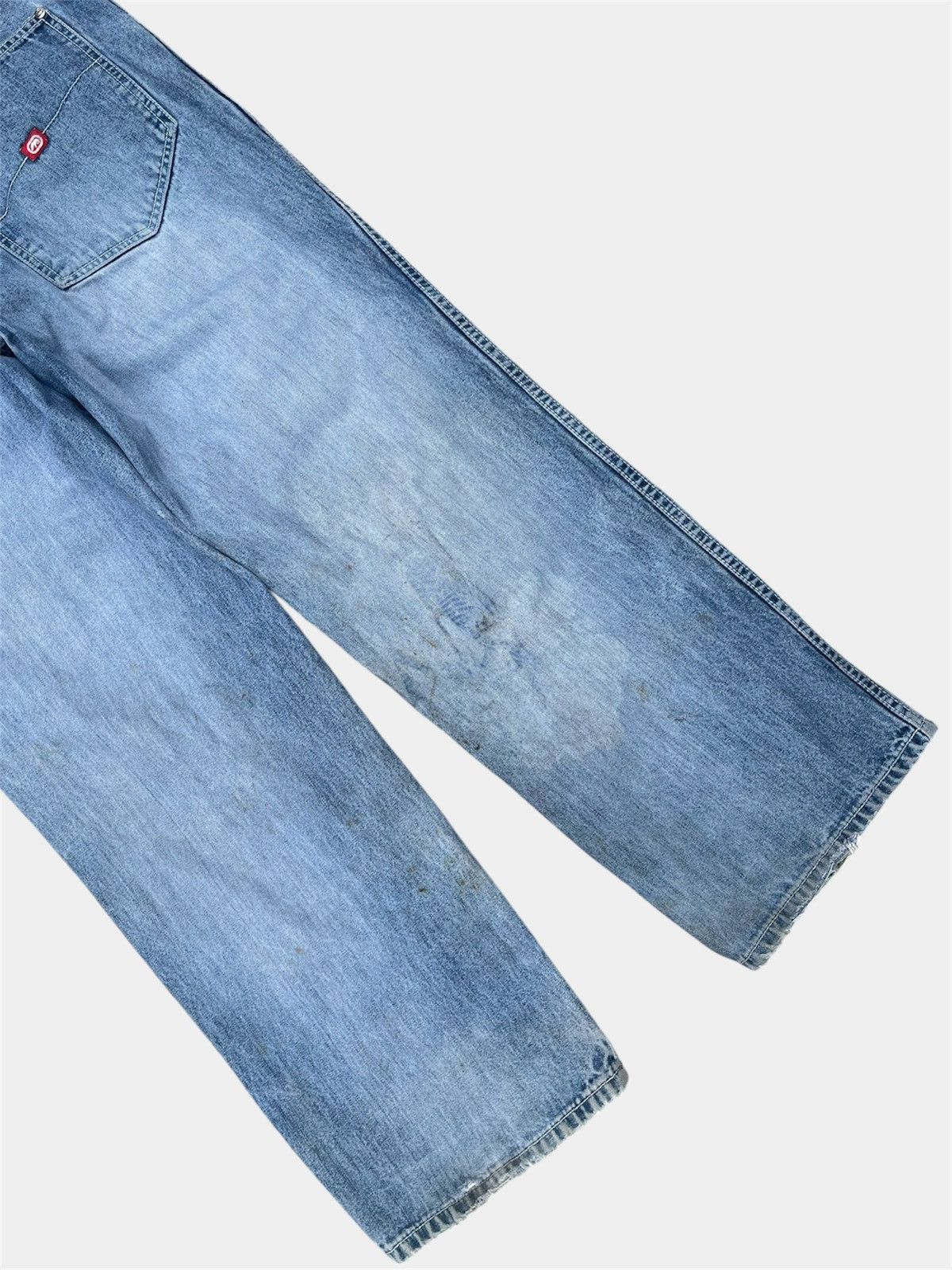 Ecko Unltd. Y2K Ecko Unltd Denim Foundry Carpenter‎ Baggy Jeans Size US 32 / EU 48 - 7 Thumbnail