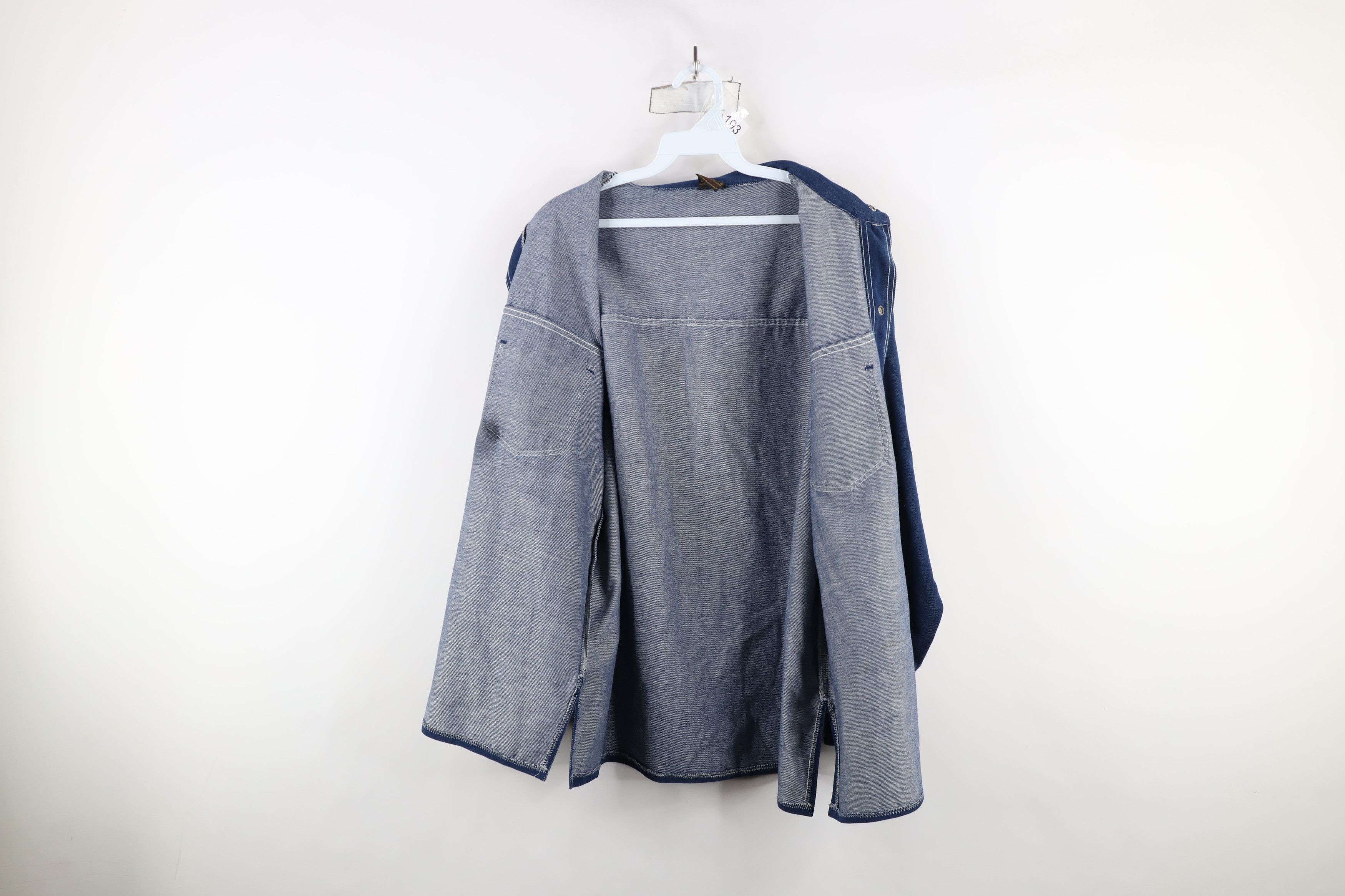 Vintage Vintage 60s 70s Streetwear Snap Button Shirt Jacket Jac USA Size US L / EU 52-54 / 3 - 12 Thumbnail
