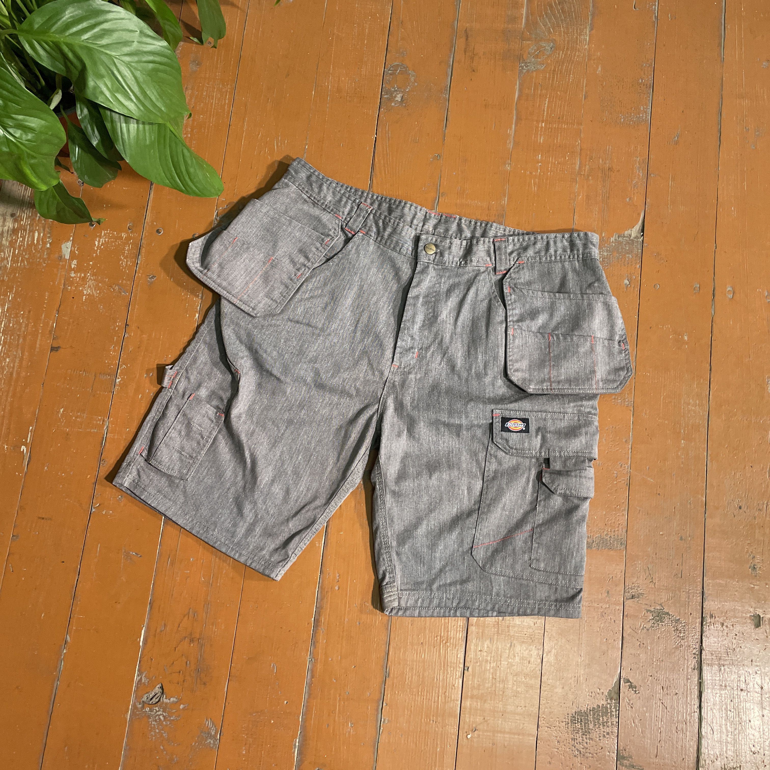 Dickies Vintage Dickies Work Shorts – Gray/Charcoal Canvas | W40 Size US 40 / EU 56 - 5 Thumbnail