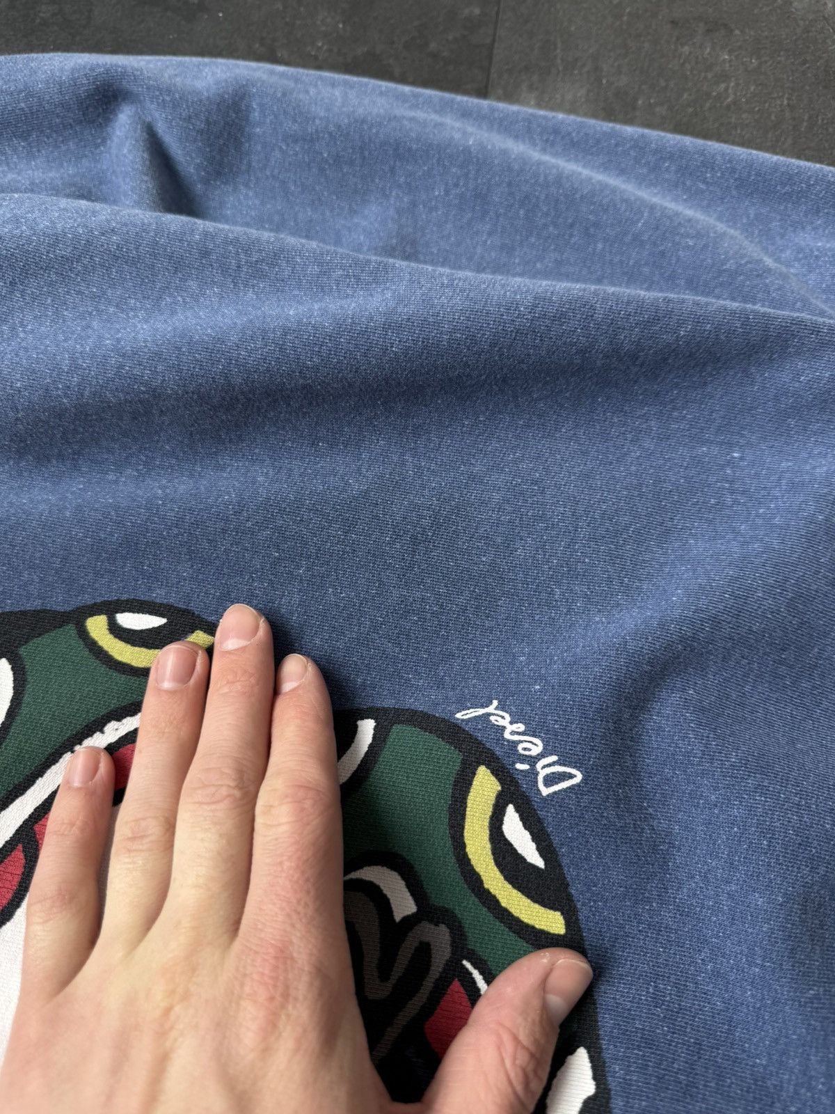 Diesel × Vintage Vintage diesel rare big logo snake sweatshirt Size US M / EU 48-50 / 2 - 8 Thumbnail