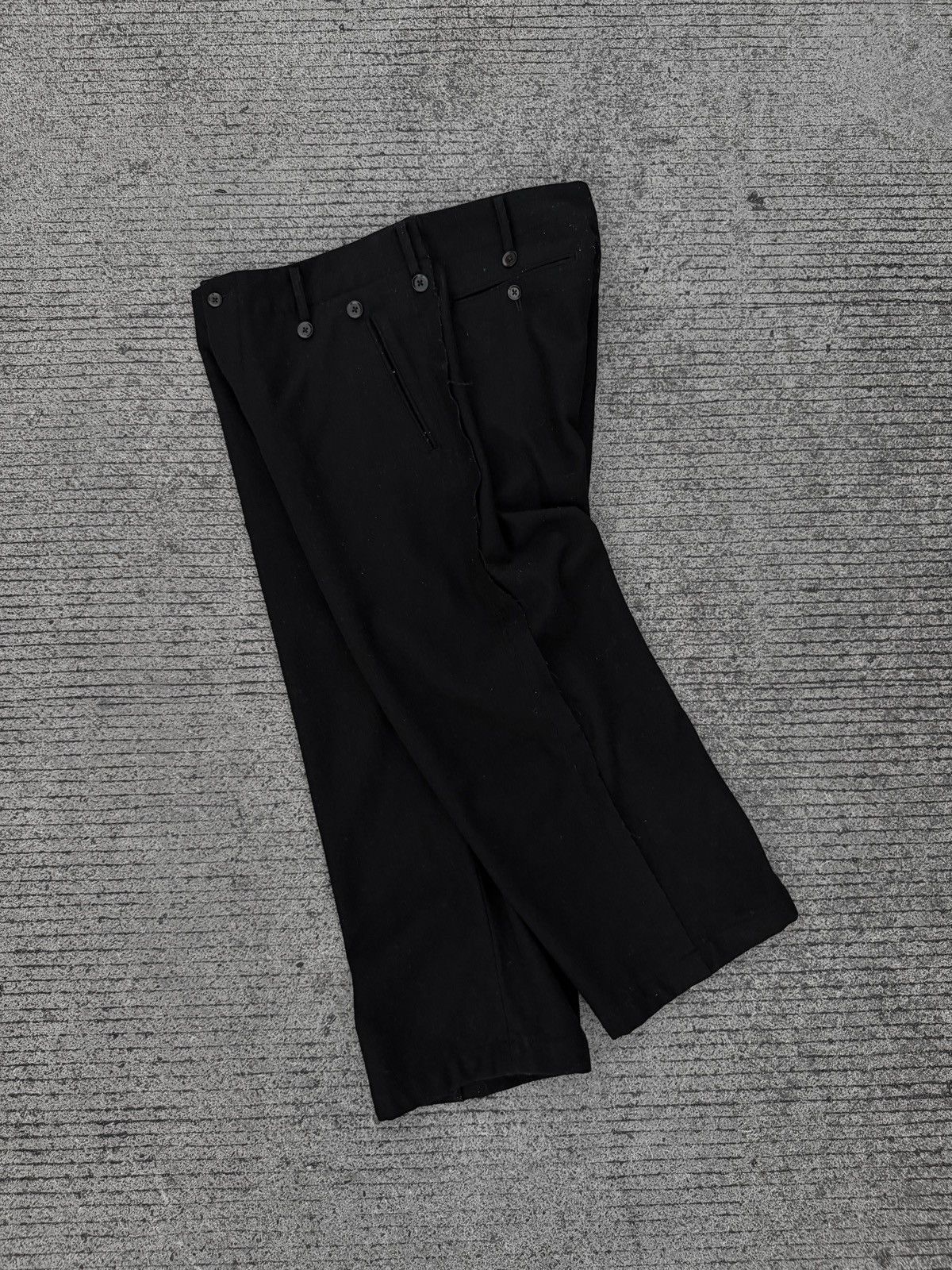 Yohji Yamamoto Yohji Yamamoto Pour Homme AW05 Wool Pants Size US 36 / EU 52 - 8 Thumbnail