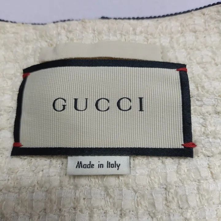Gucci GUCCI Color-Block Tweed Jacket for Women-2507 Size M / US 6-8 / IT 42-44 - 3 Thumbnail