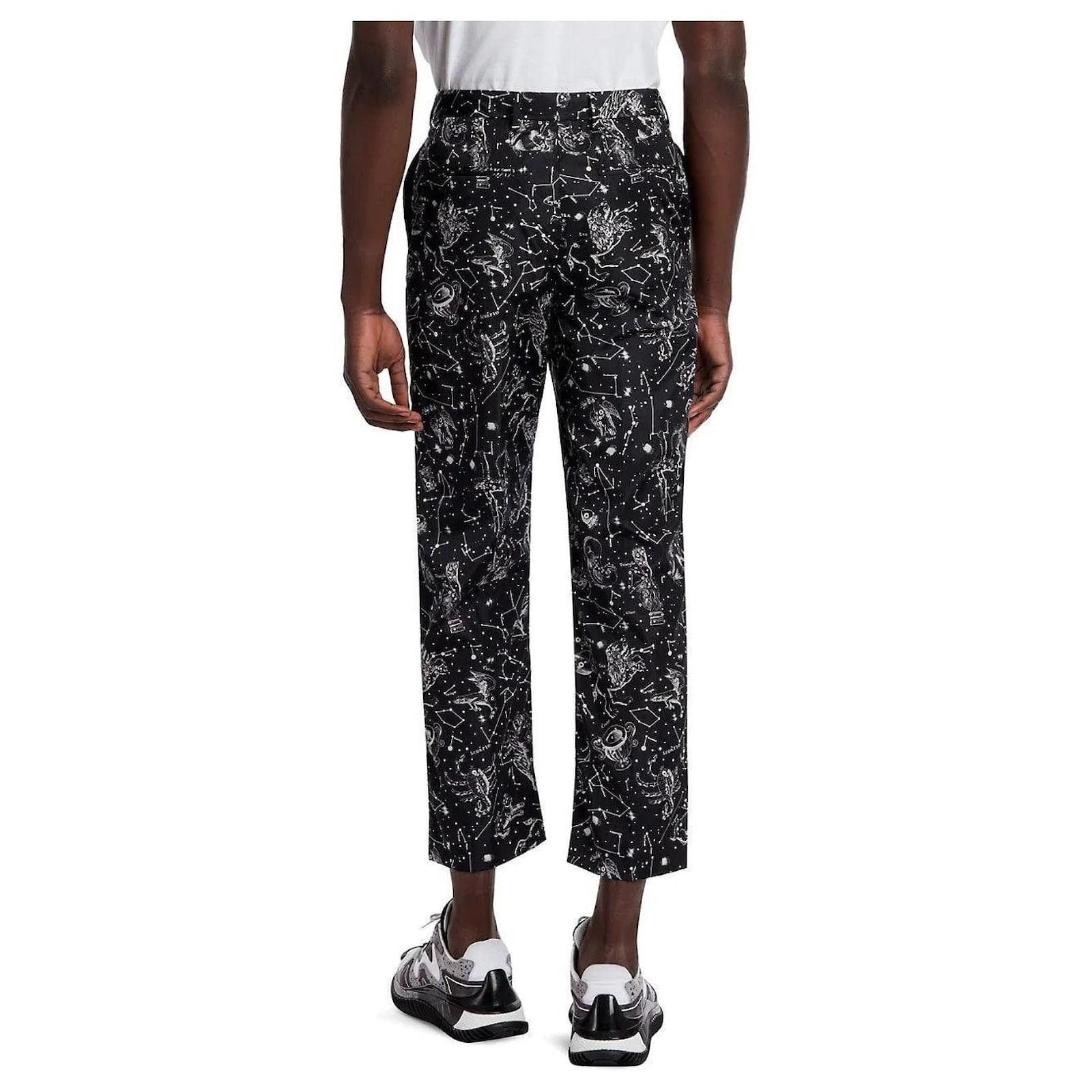 Valentino o1y0525 Casual Pant in Black/White Size US 32 / EU 48 - 4 Thumbnail