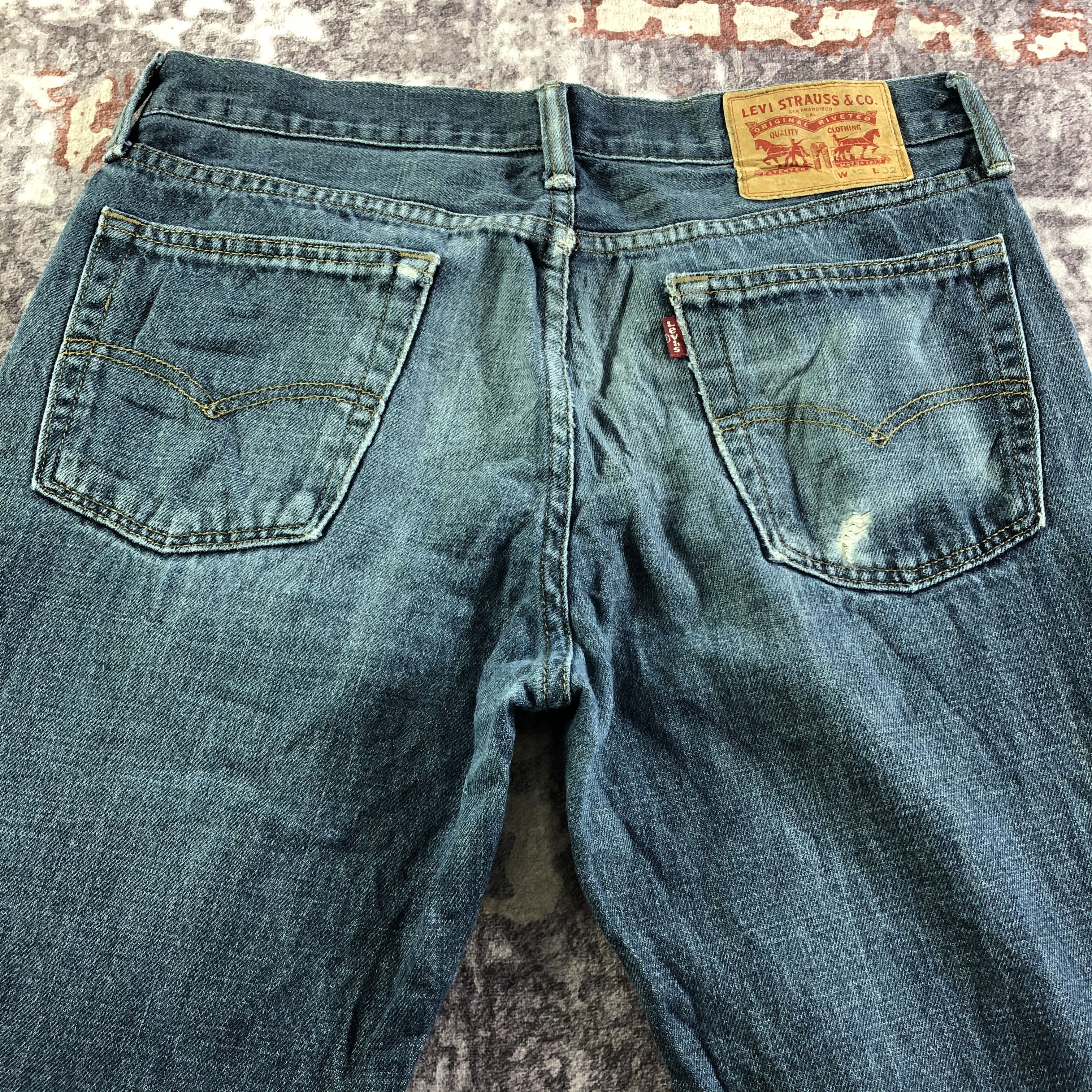 Levi's × Vintage Vintage Blue Wash Levis 514 Jeans-JM3364 Size US 32 / EU 48 - 5 Thumbnail