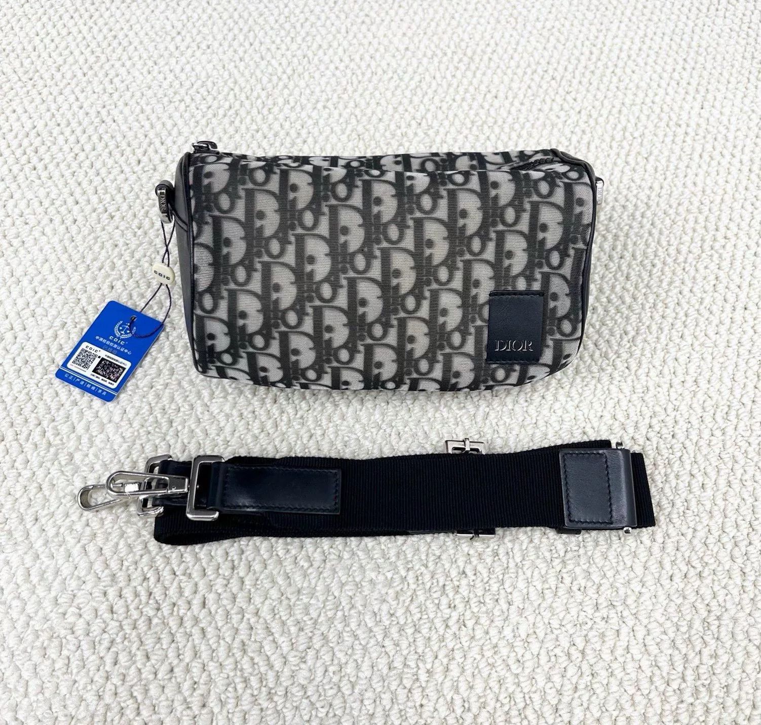 Dior Dior Roller Oblique Bucket Crossbody Bag Size ONE SIZE - 1 Thumbnail
