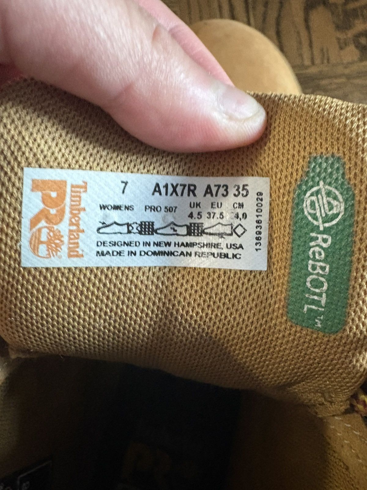 Timberland Timberland PRO 6-Inch Steel Toe Waterproof Work Boots Size US 7 / IT 37 - 1 Thumbnail