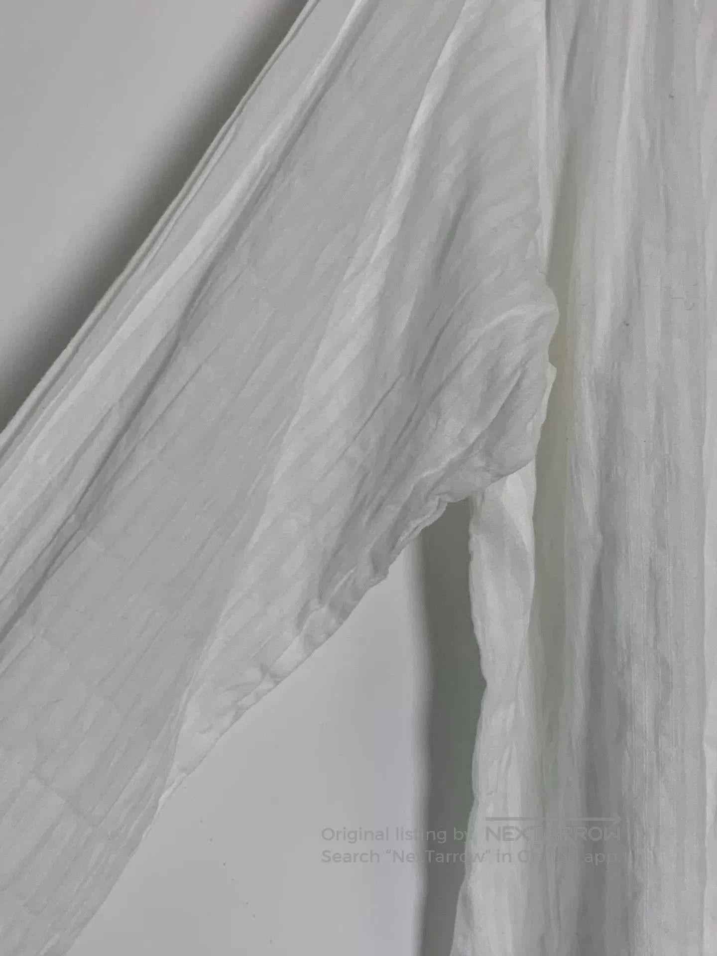 Issey Miyake Issey Miyake Plantation White Shirt. Size S / US 4 / IT 40 - 4 Thumbnail