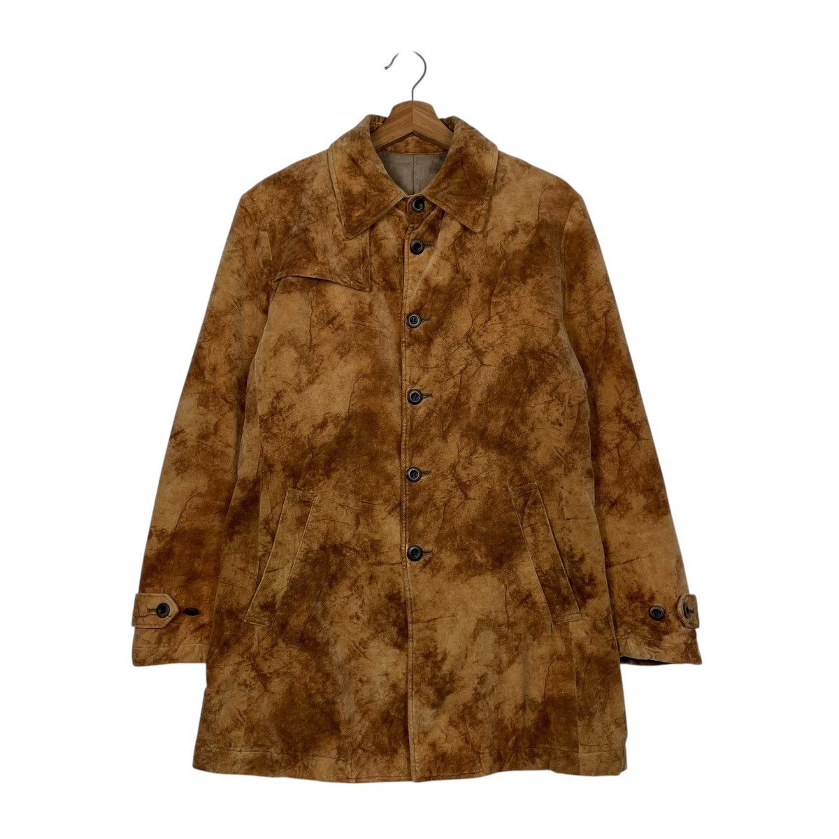 Japanese Brand Modern Lovers Brown Abstract Jacket Size US M / EU 48-50 / 2 - 1 Thumbnail