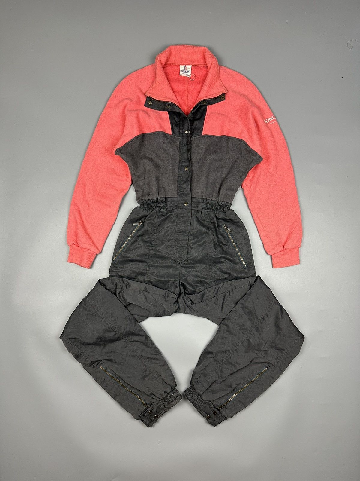Moncler Vintage Moncler France MFD by Asics Jumpsuits Size US S / EU 44-46 / 1 - 2 Thumbnail